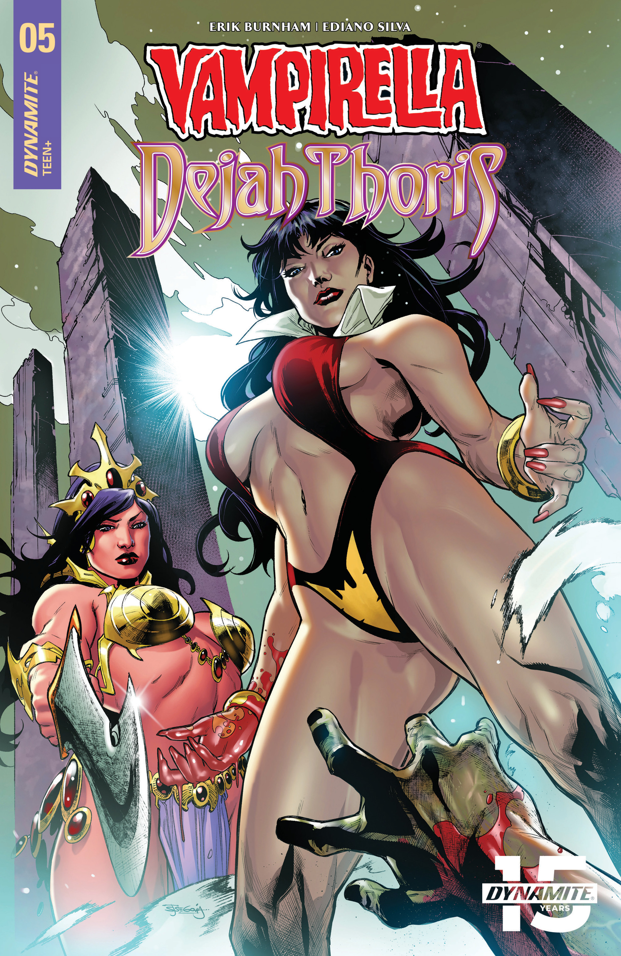 Read online Vampirella/Dejah Thoris comic -  Issue #5 - 3