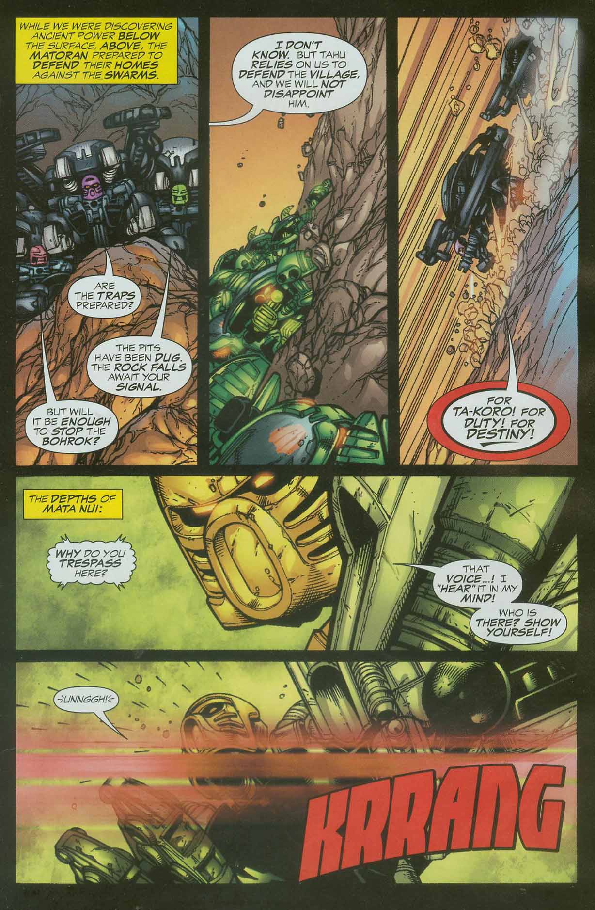 Read online Bionicle comic -  Issue #7 - 13