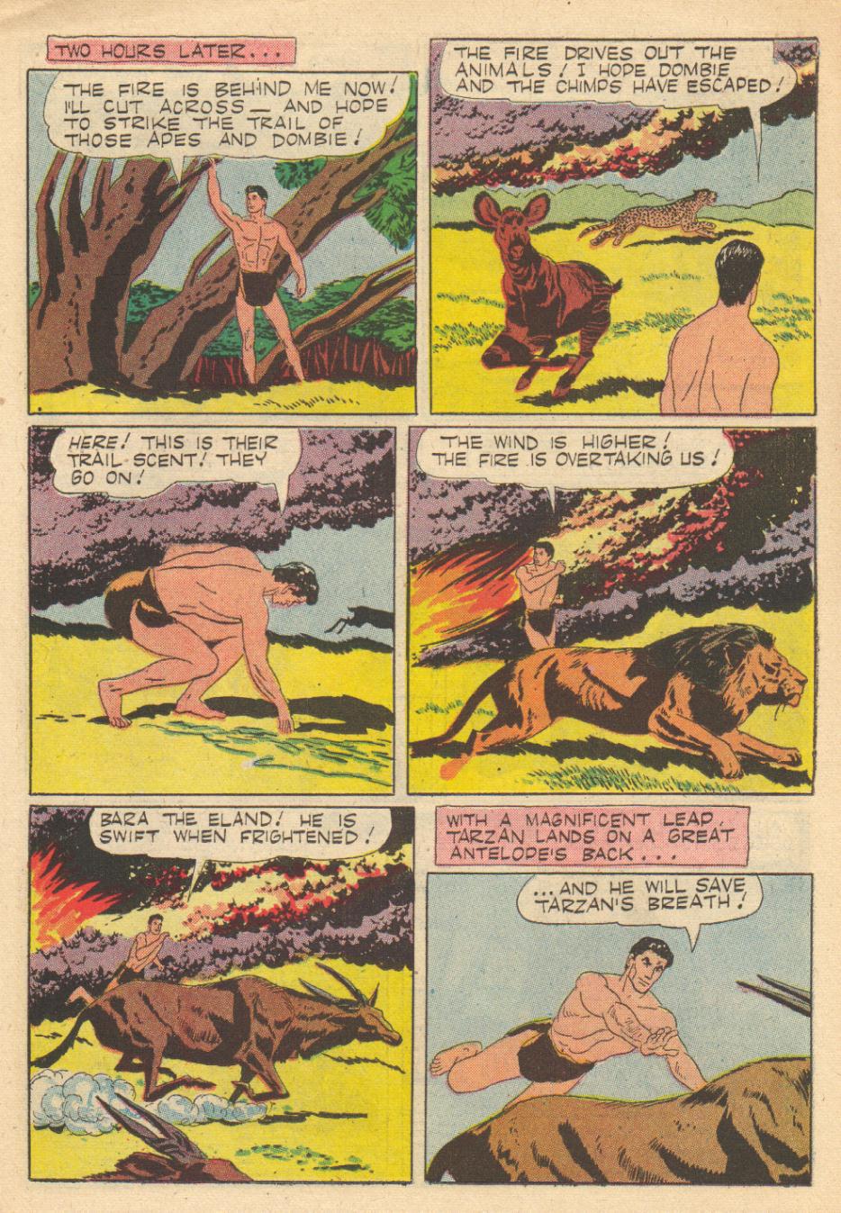 Read online Tarzan (1948) comic -  Issue #81 - 23