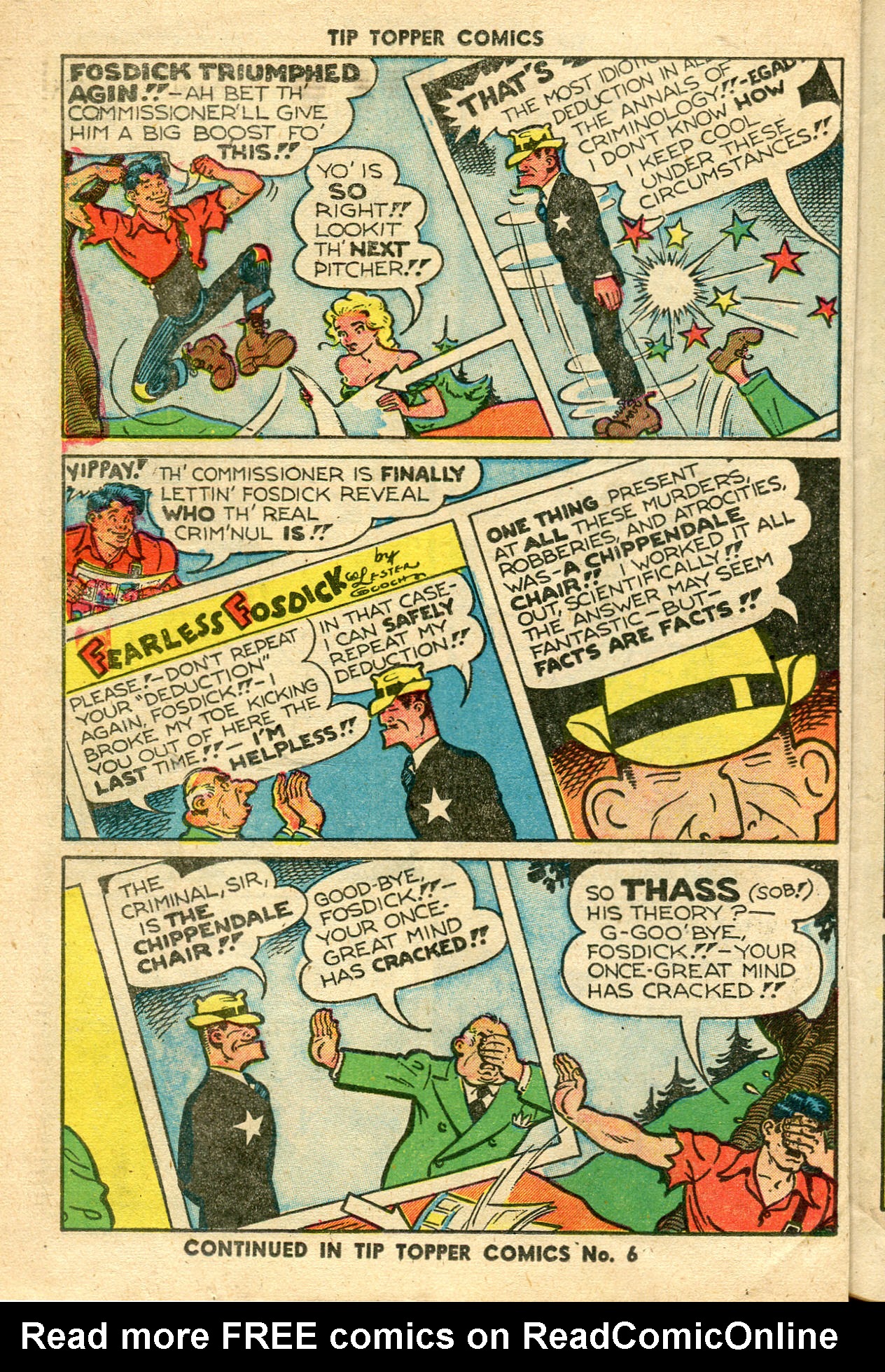 Read online Tip Topper Comics comic -  Issue #5 - 22