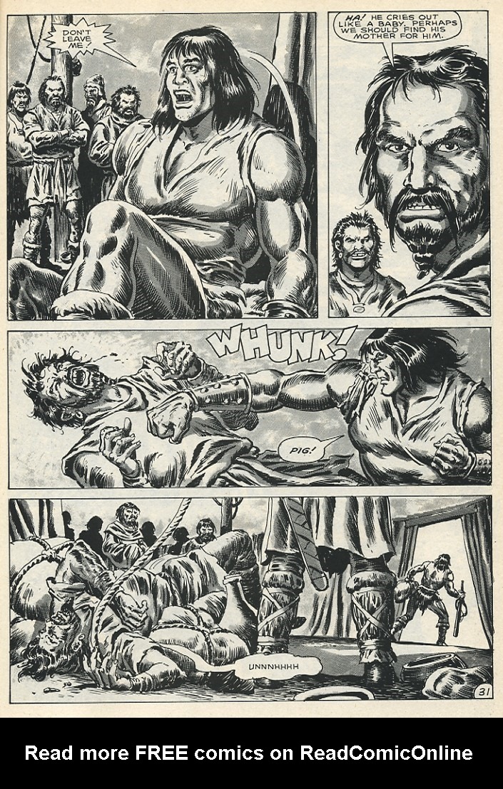Read online The Savage Sword Of Conan comic -  Issue #140 - 37