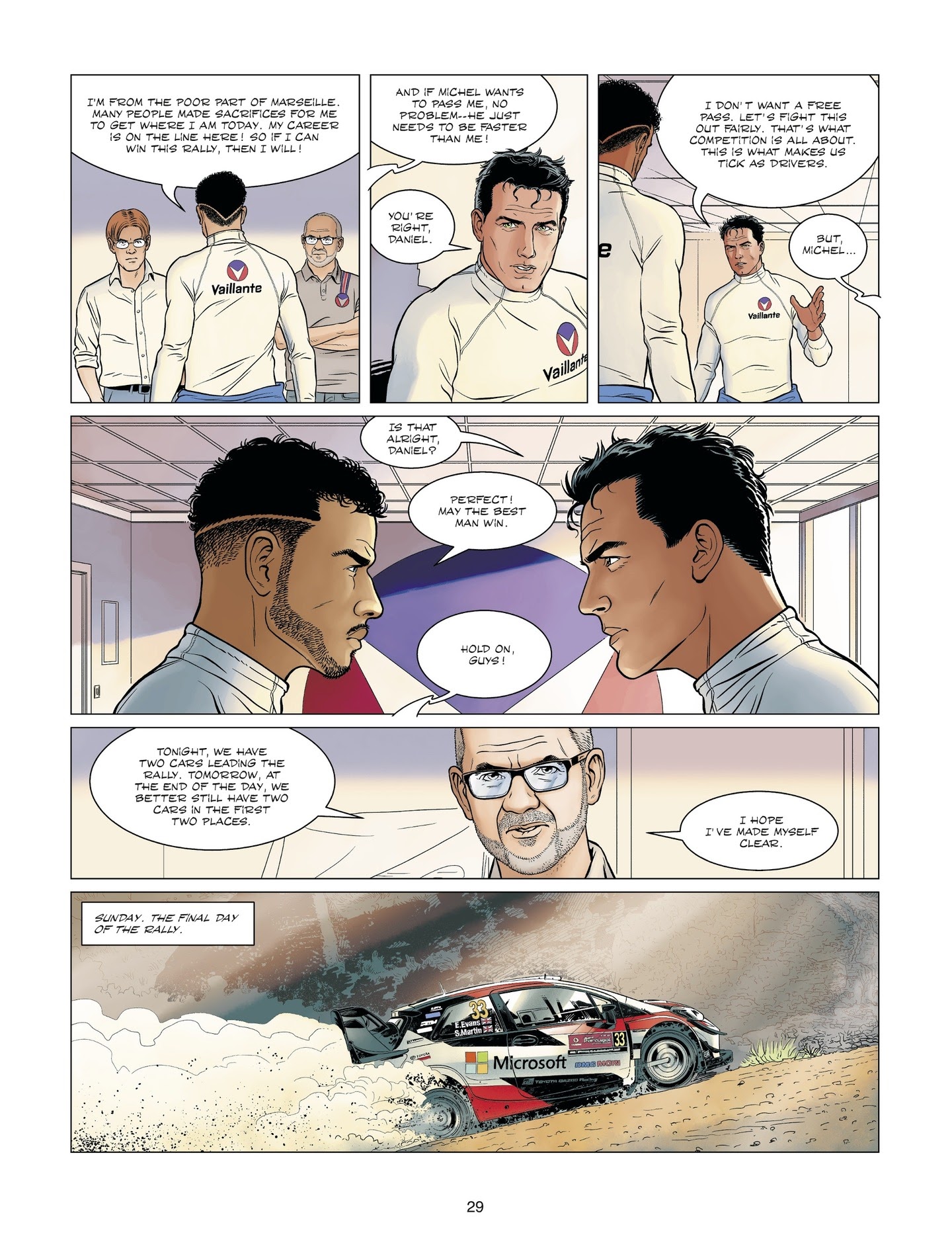 Read online Michel Vaillant comic -  Issue #9 - 29