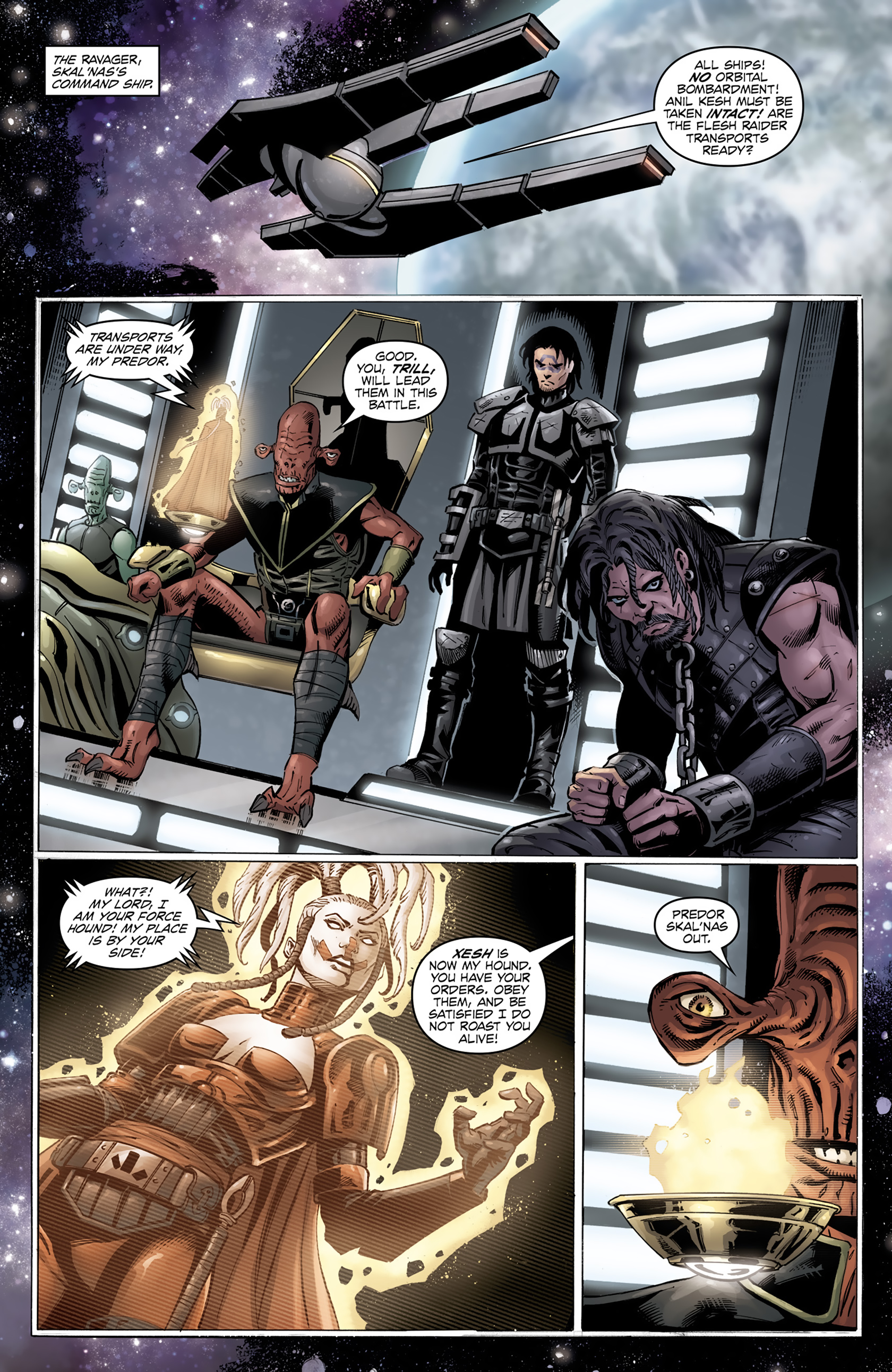 Read online Star Wars: Dawn of the Jedi - Force War comic -  Issue #4 - 8