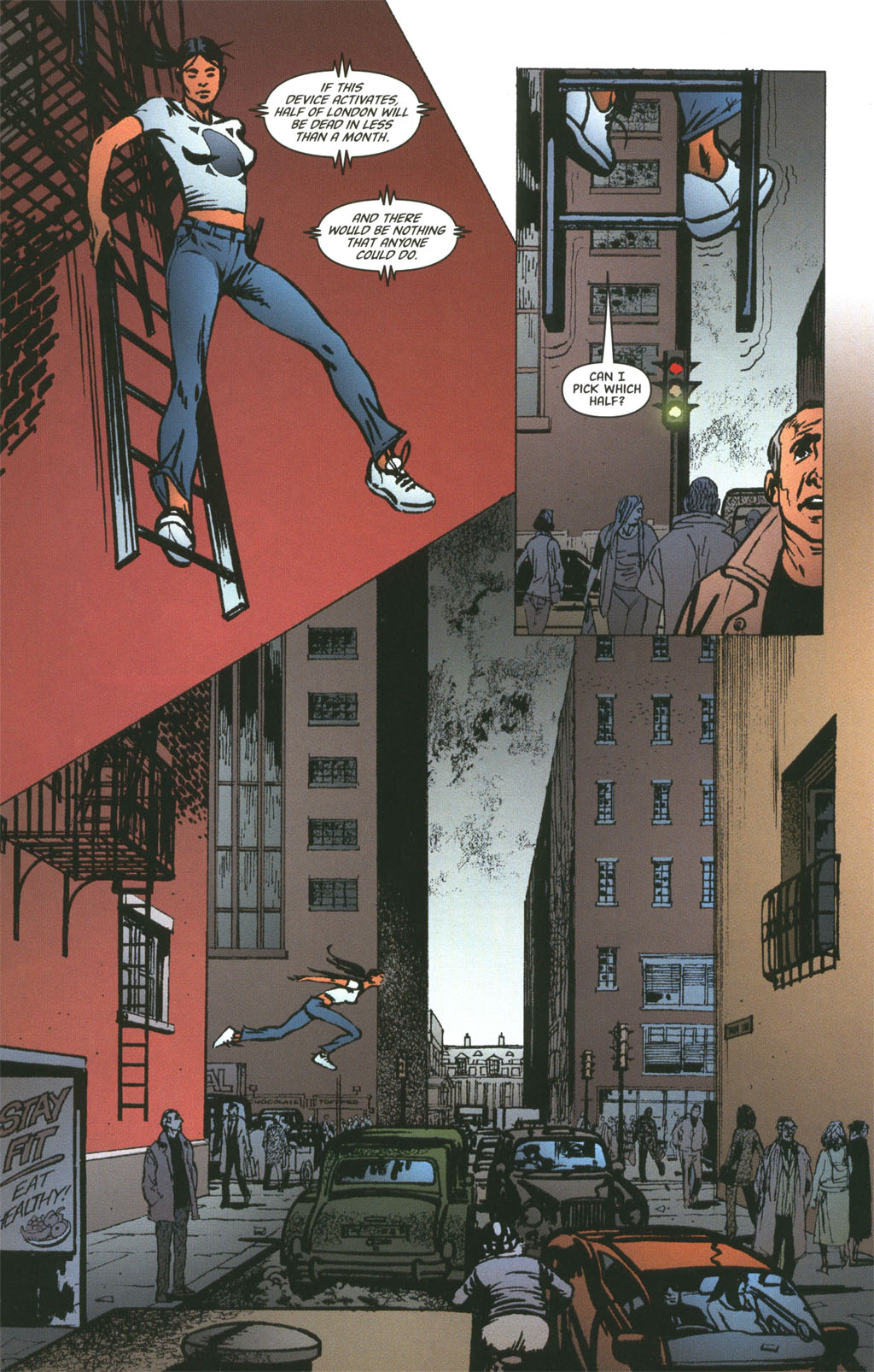 Read online Global Frequency comic -  Issue #6 - 7