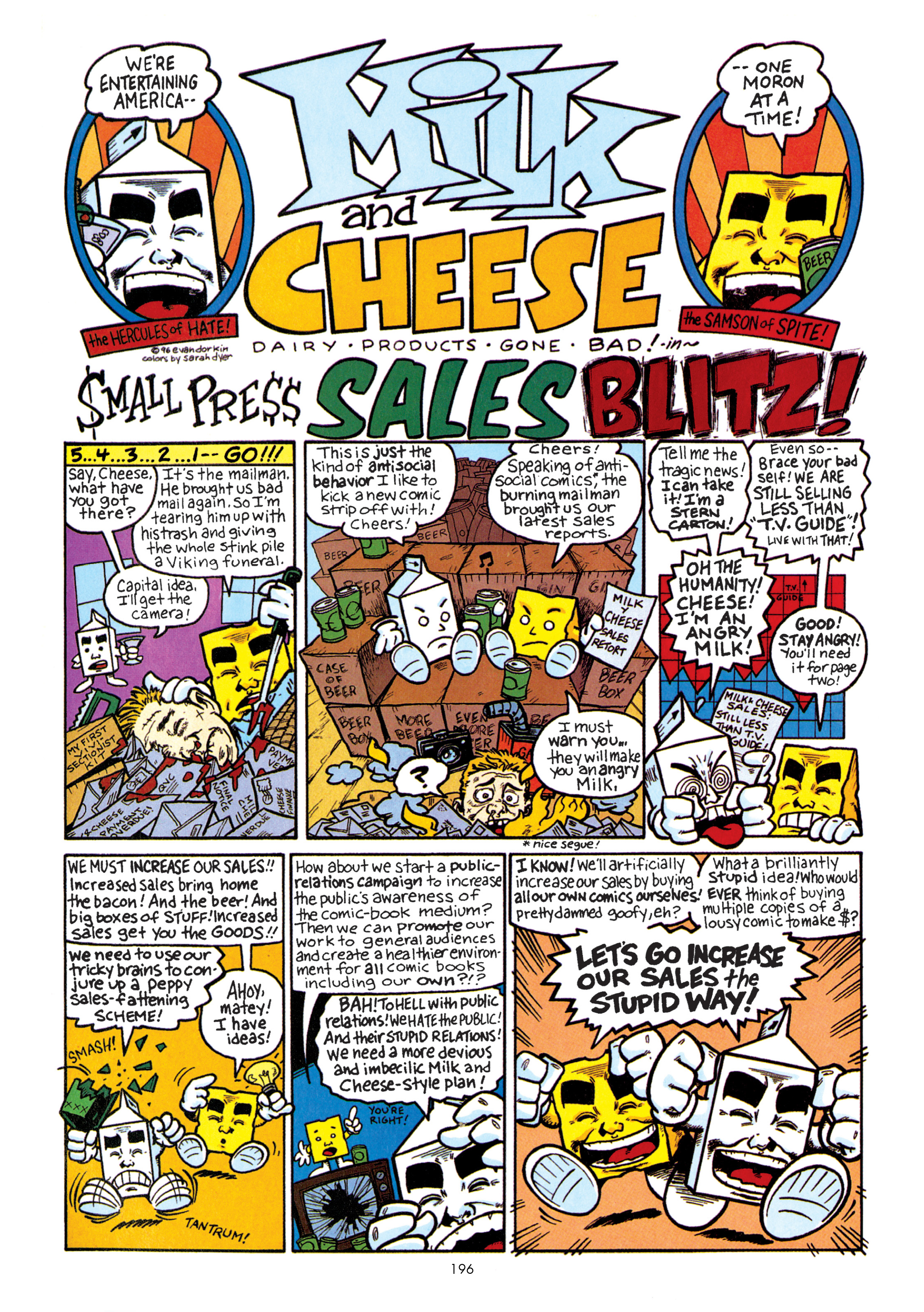 Read online Milk And Cheese: Dairy Products Gone Bad! comic -  Issue # Full - 197