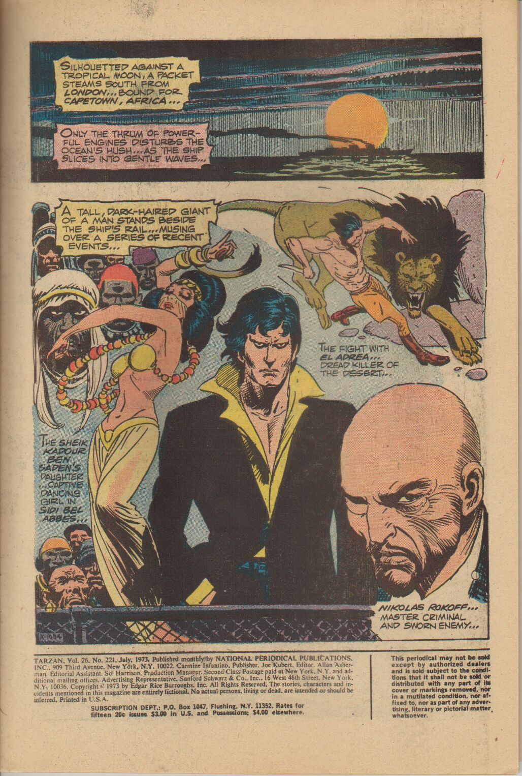 Read online Tarzan (1972) comic -  Issue #221 - 2