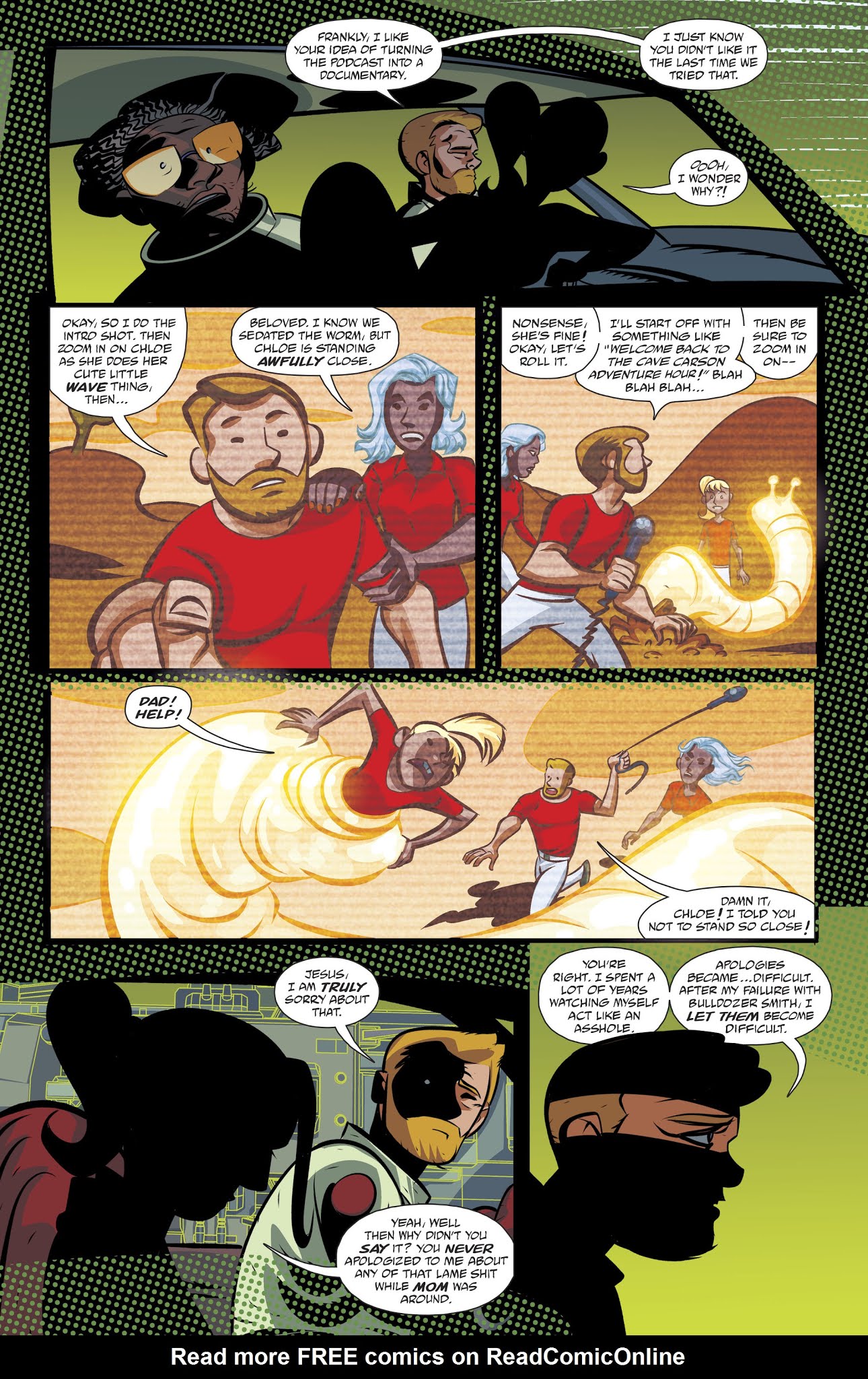 Read online Cave Carson Has An Intersteller Eye comic -  Issue #4 - 13