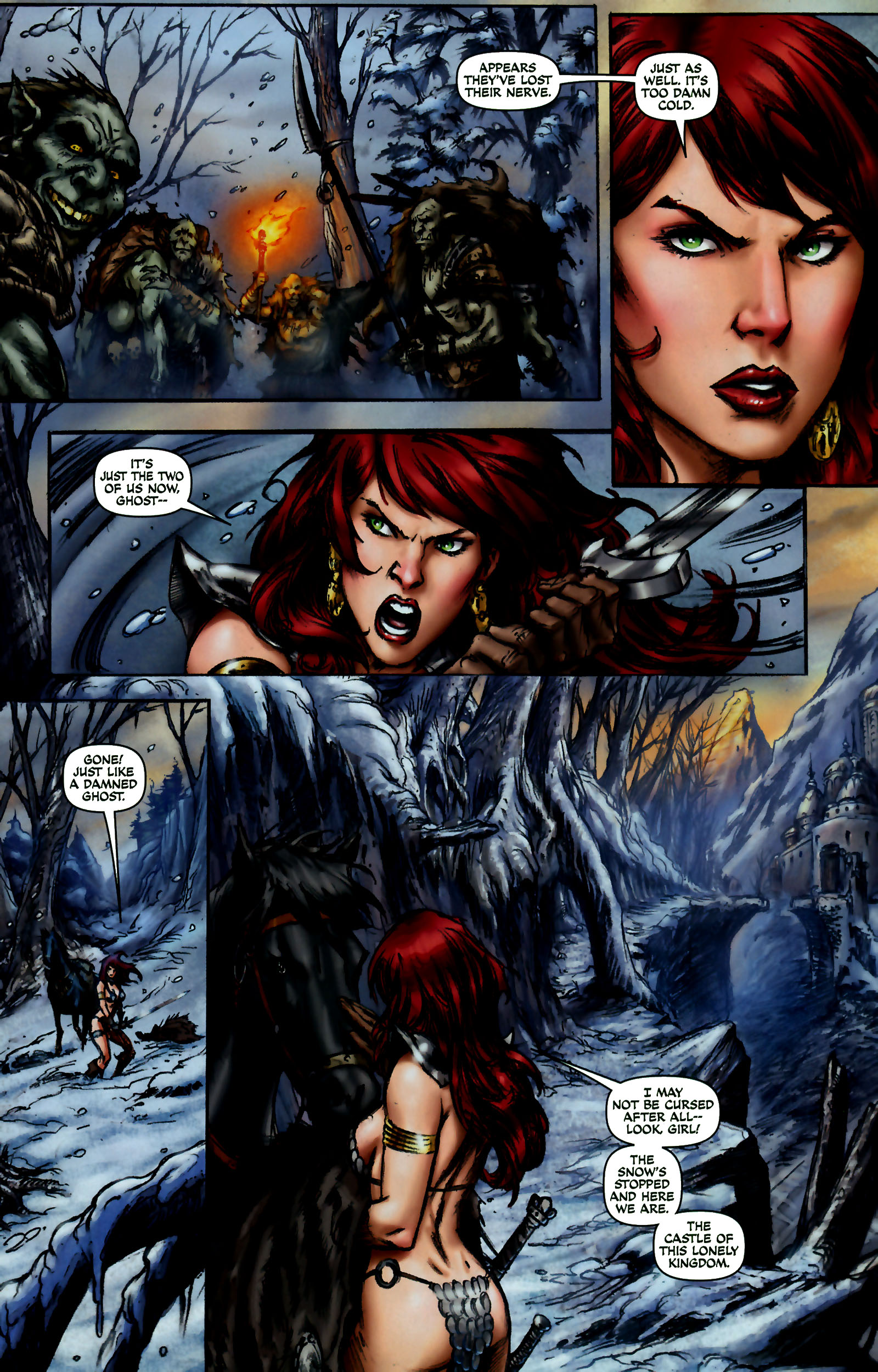 Read online Red Sonja (2005) comic -  Issue # _Annual 3 - 11
