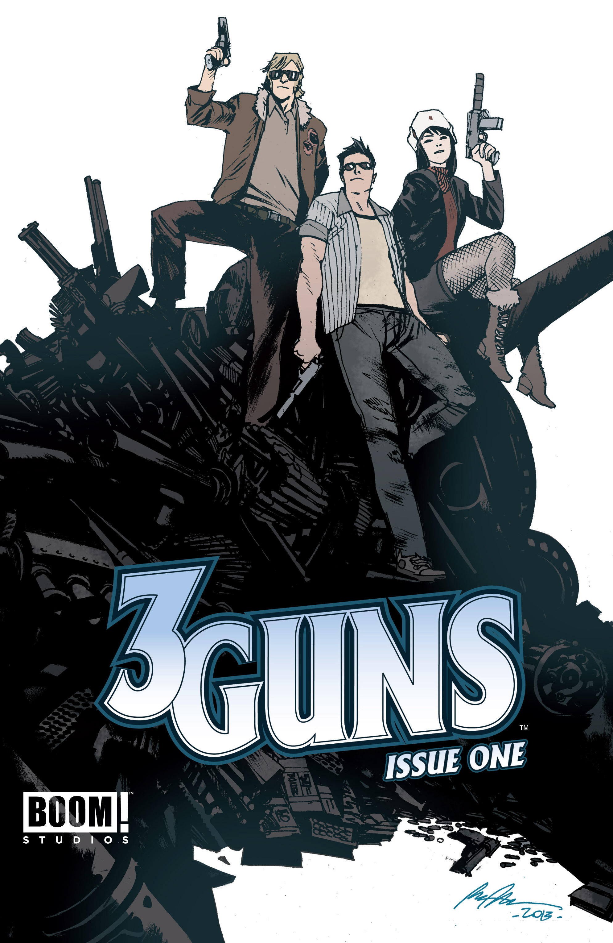 Read online 3 Guns comic -  Issue #1 - 1
