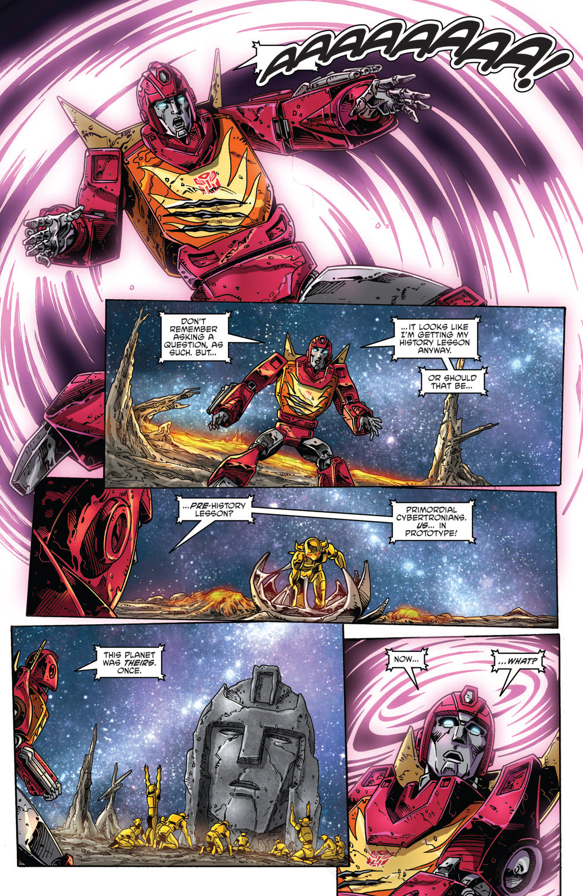 Read online The Transformers: Regeneration One comic -  Issue #89 - 19