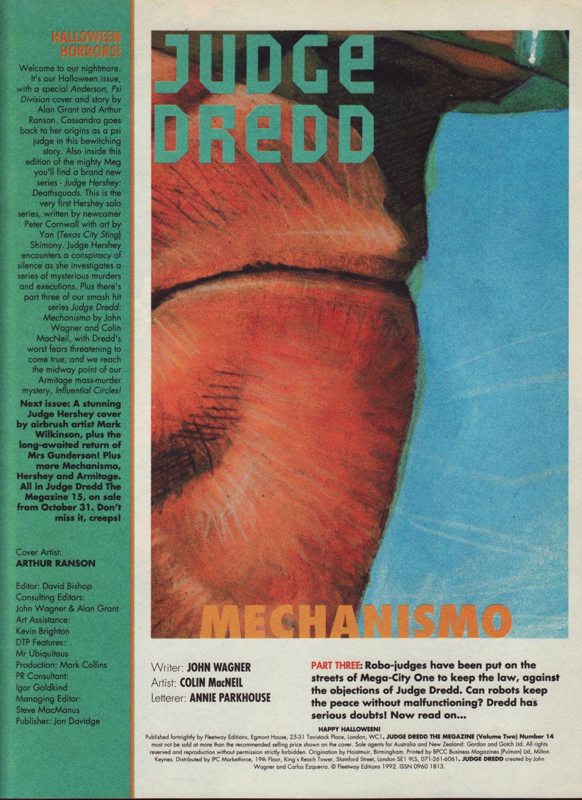 Read online Judge Dredd: The Megazine (vol. 2) comic -  Issue #14 - 3