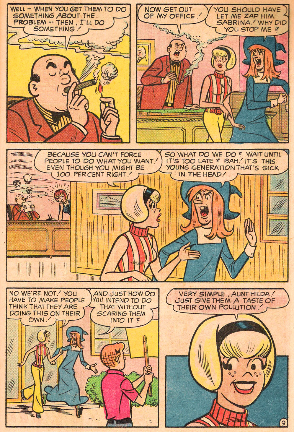 Read online Sabrina The Teenage Witch (1971) comic -  Issue #7 - 30