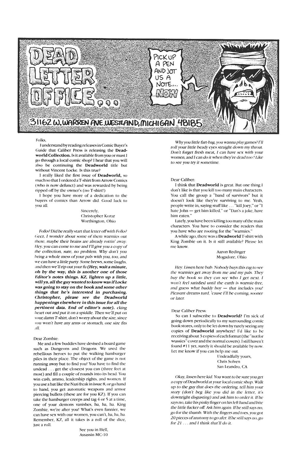 Read online Deadworld (1988) comic -  Issue #12 - 31