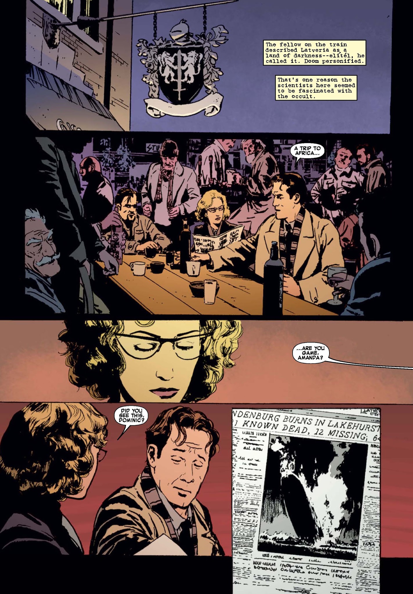 Read online Astonishing Tales: Dominic Fortune comic -  Issue #4 - 6