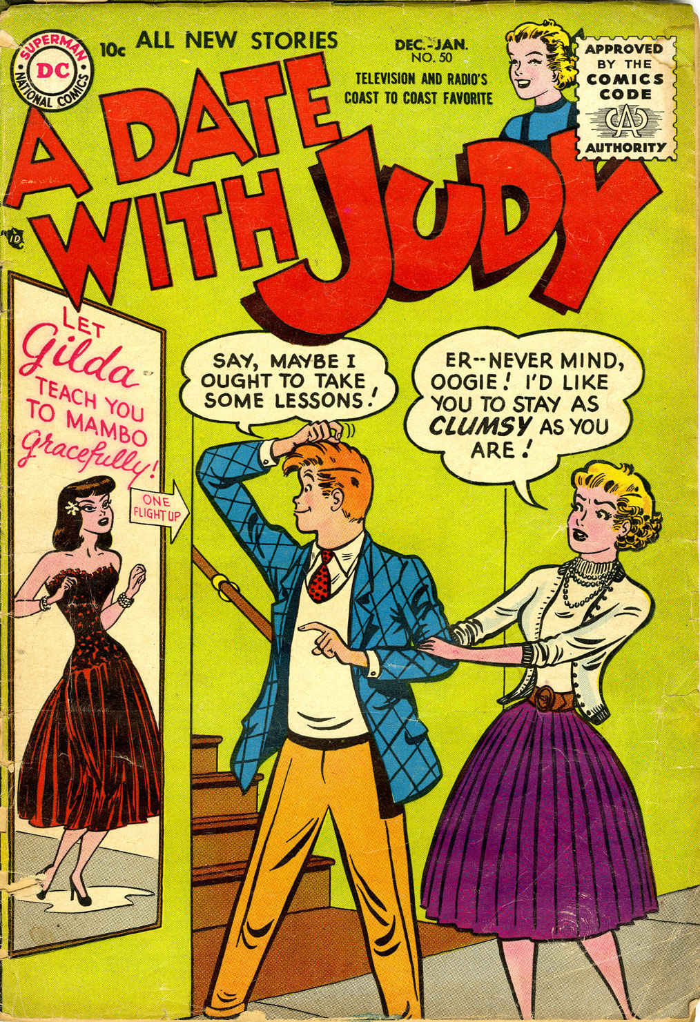 Read online A Date with Judy comic -  Issue #50 - 1