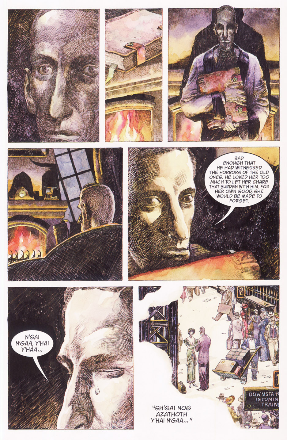 Read online Lovecraft comic -  Issue # TPB - 138