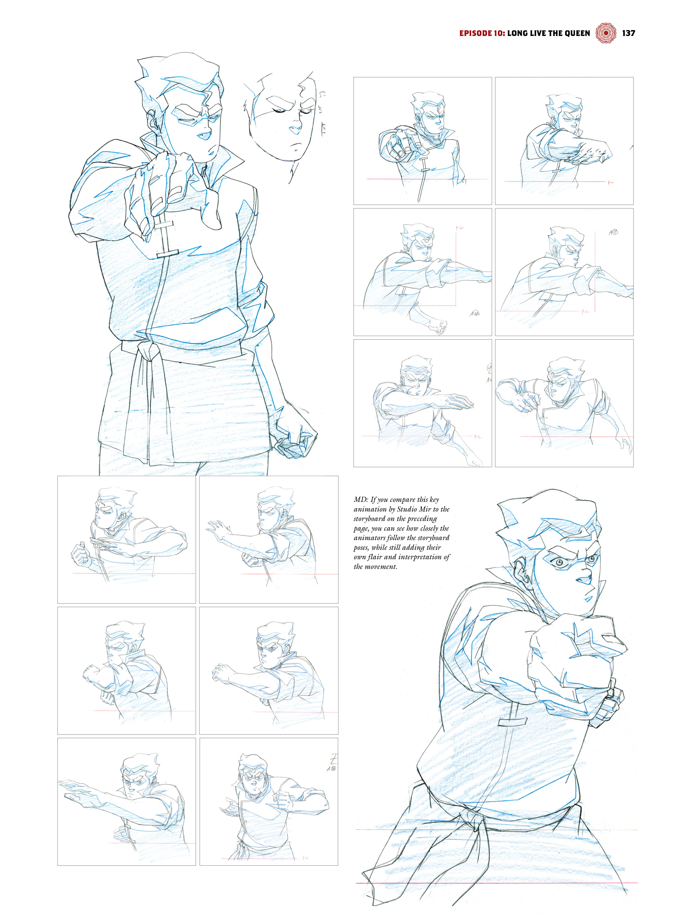 Read online The Legend of Korra: The Art of the Animated Series comic -  Issue # TPB 3 - 138