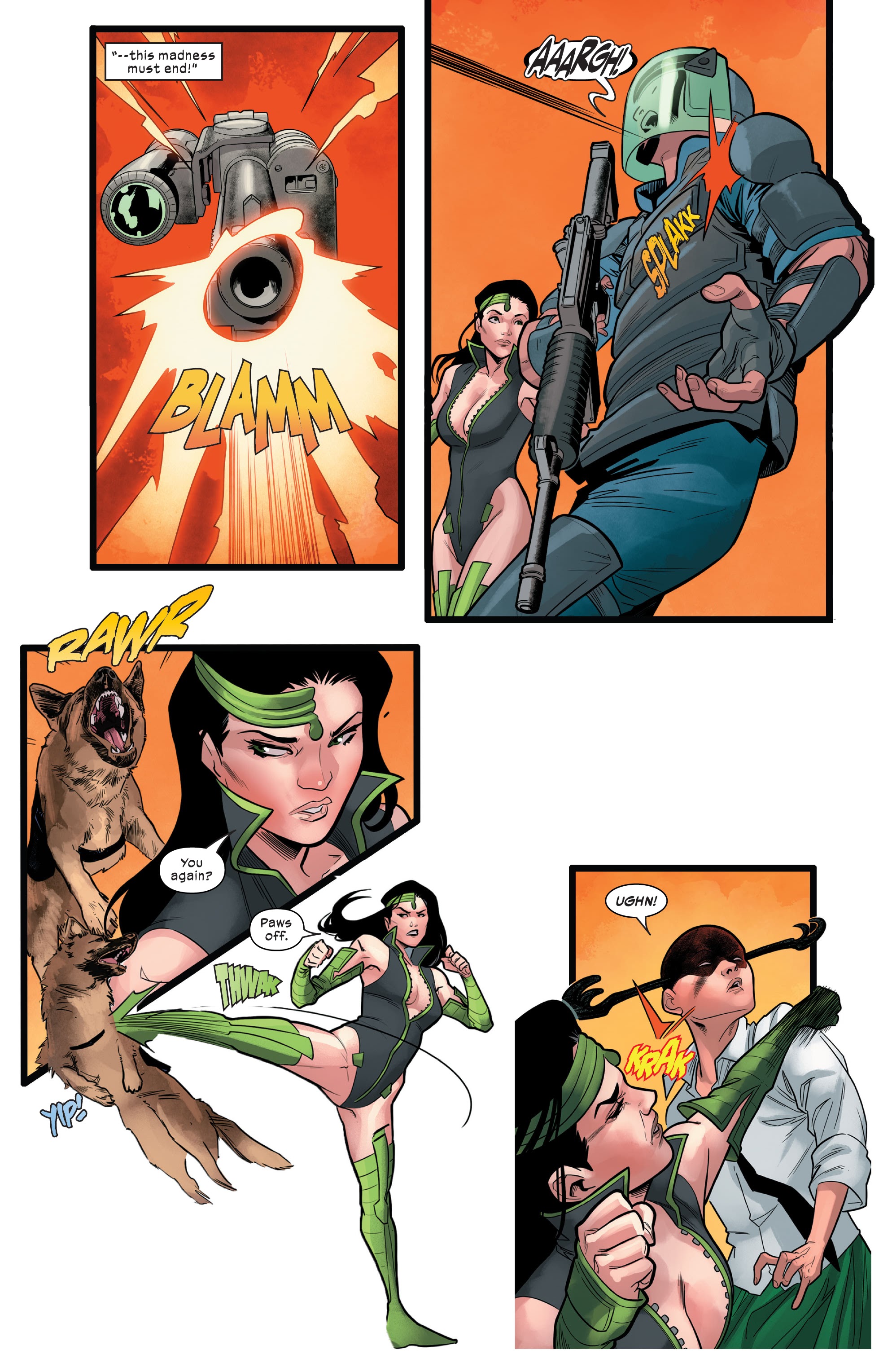 Read online X-Men Unlimited: X-Men Green comic -  Issue #2 - 22