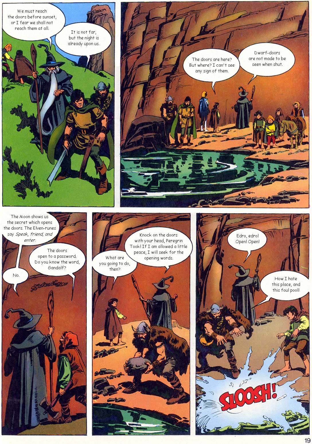 Read online El Señor de los Anillos comic -  Issue #2 - 16