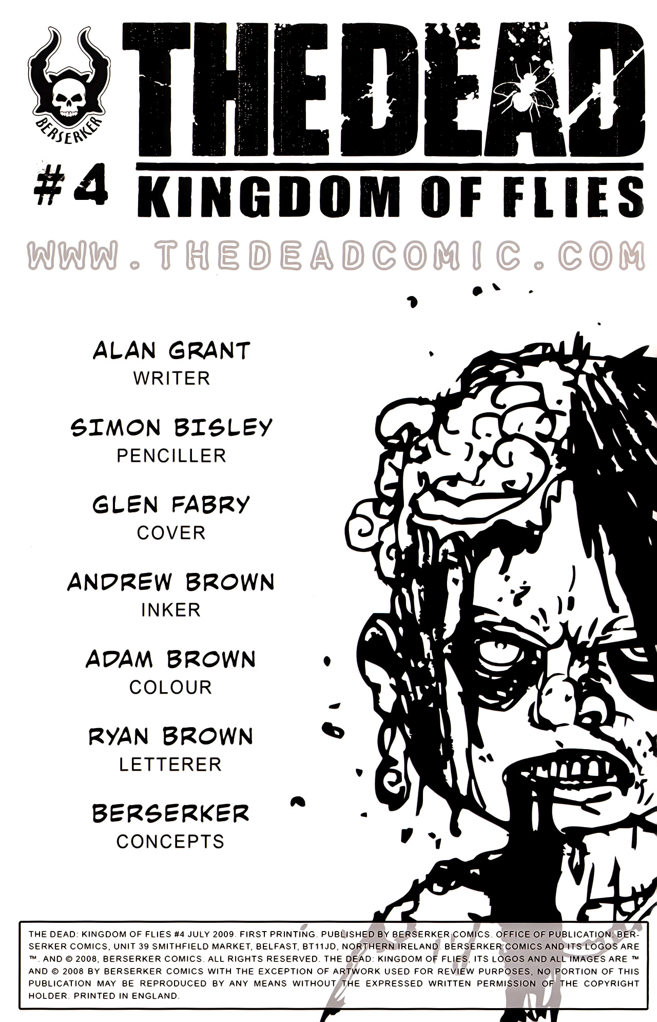 Read online The Dead: Kingdom of Flies comic -  Issue #4 - 2