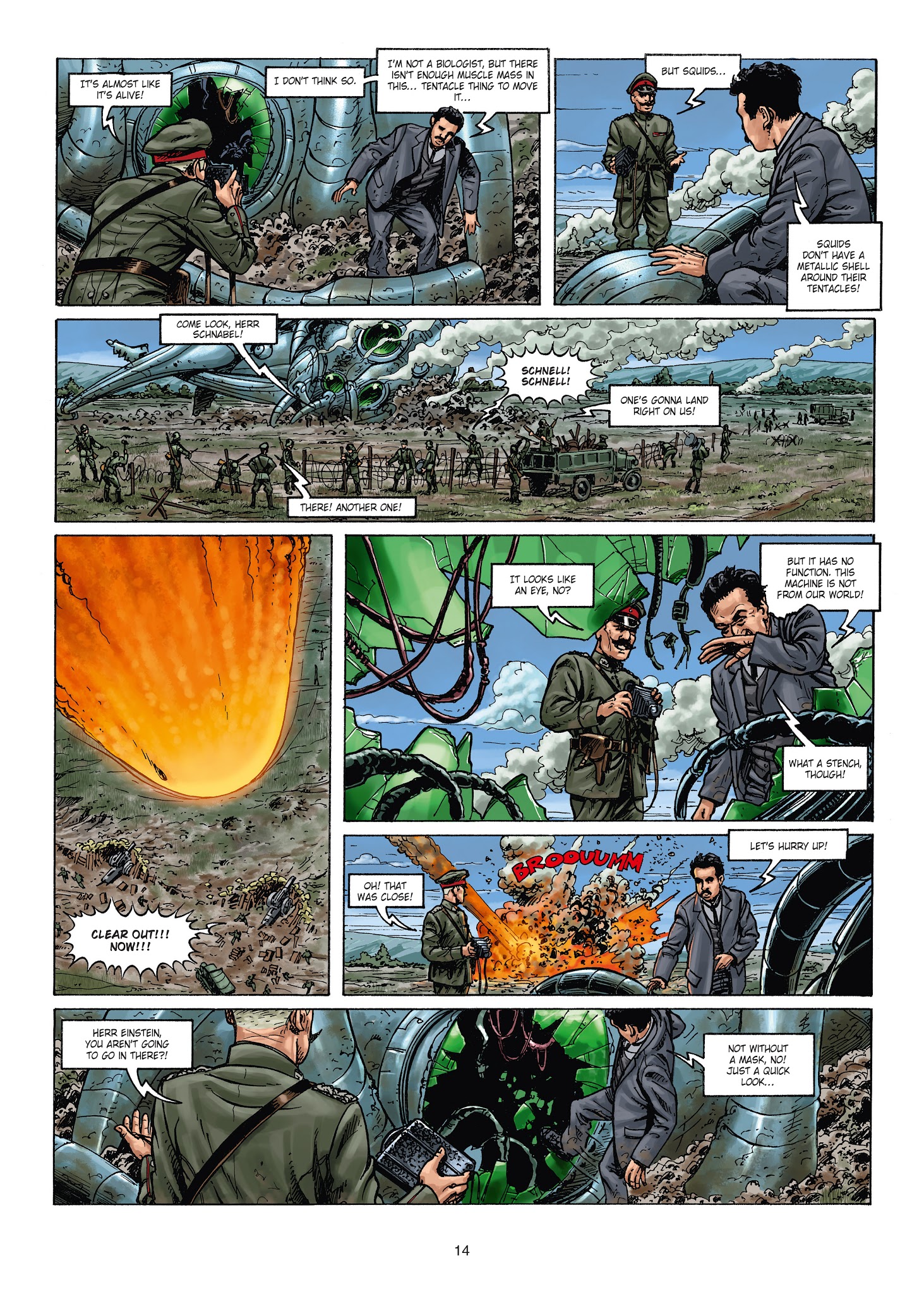 Read online War of the World War One Vol. 2: Martian Terror comic -  Issue # Full - 14