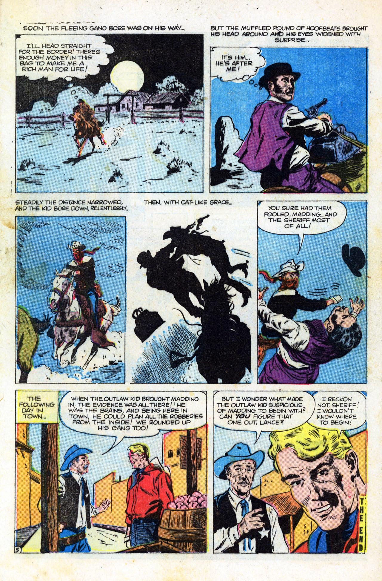 Read online The Outlaw Kid (1954) comic -  Issue #10 - 32