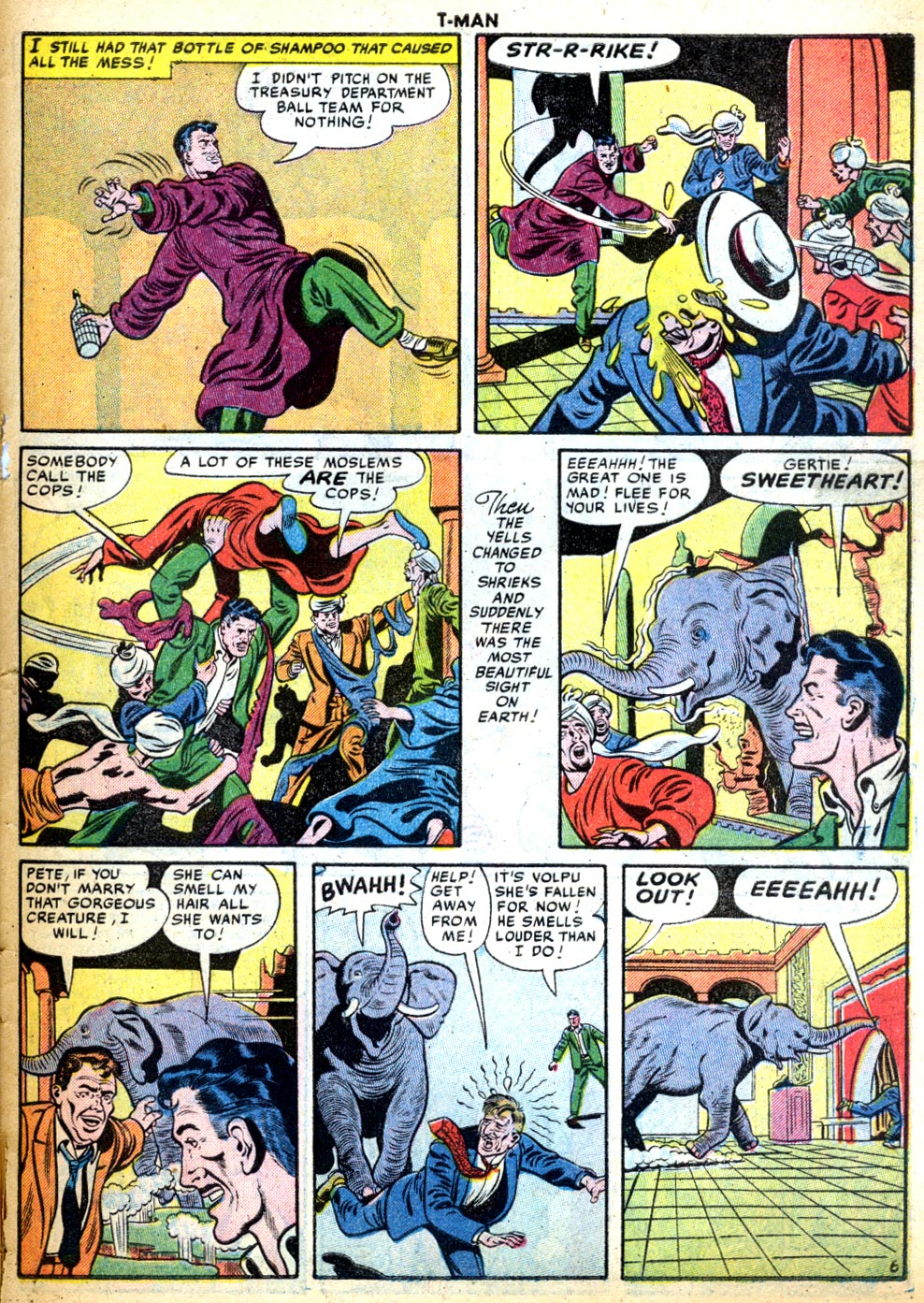 Read online T-Man: World Wide Trouble Shooter comic -  Issue #30 - 31