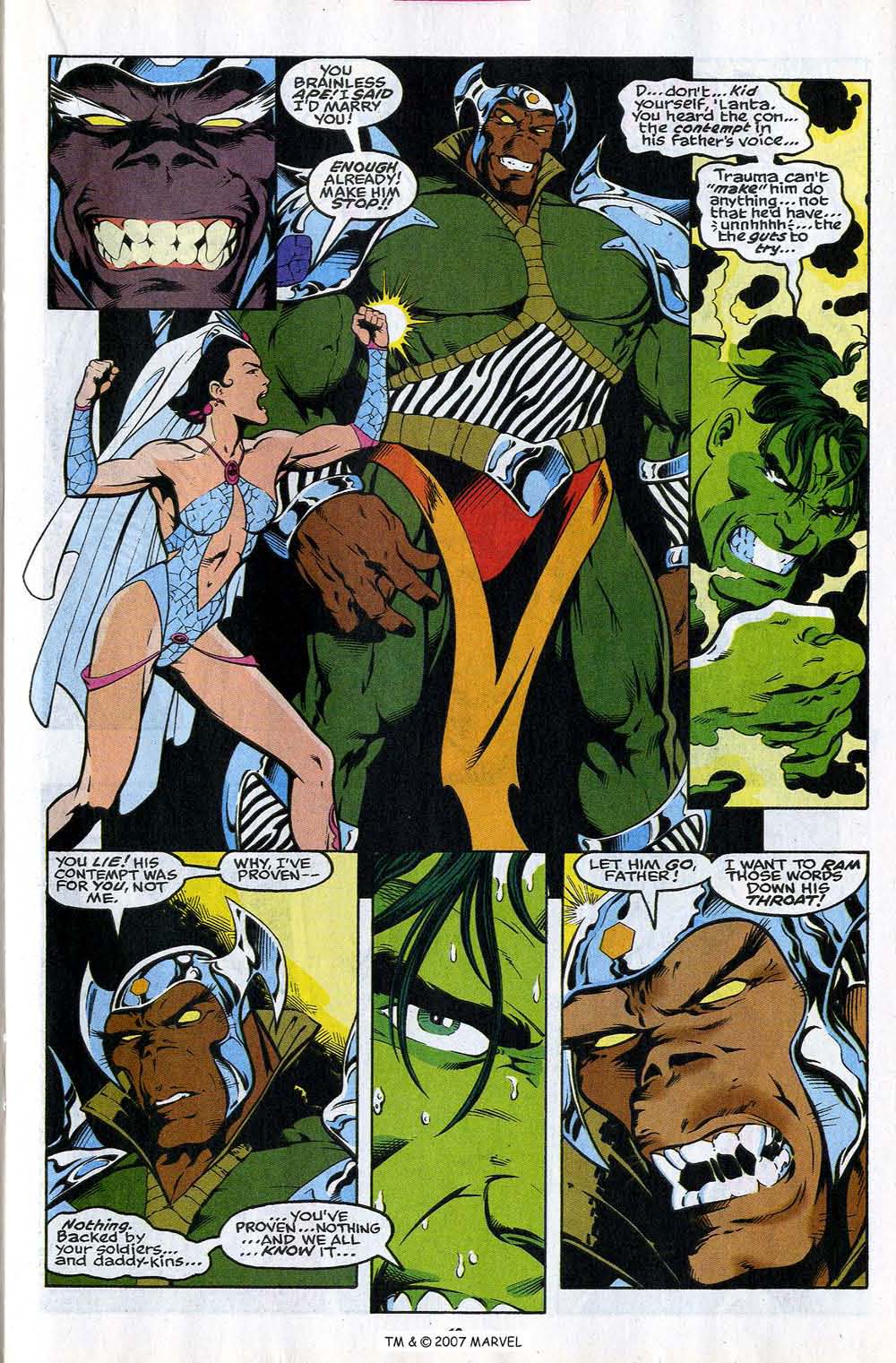 Read online The Incredible Hulk (1968) comic -  Issue #416 - 15