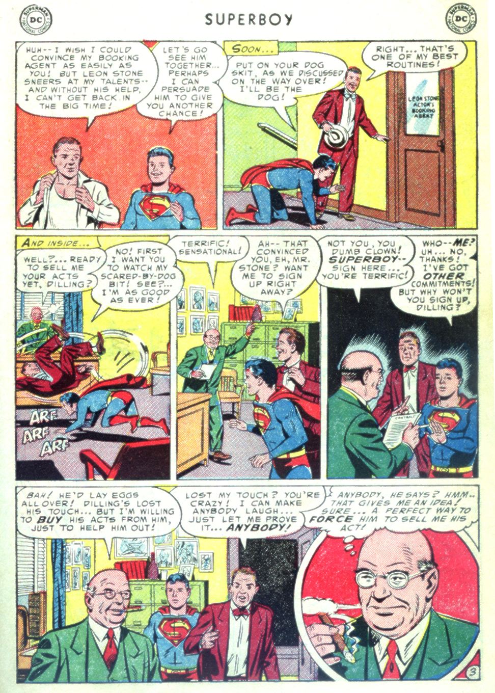 Read online Superboy (1949) comic -  Issue #33 - 3