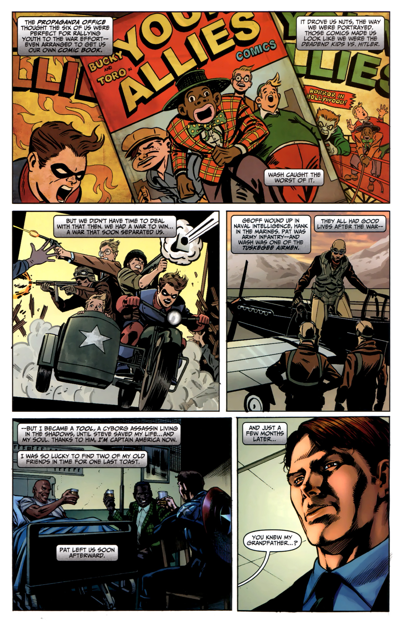 Read online Captain America: Forever Allies comic -  Issue #1 - 5
