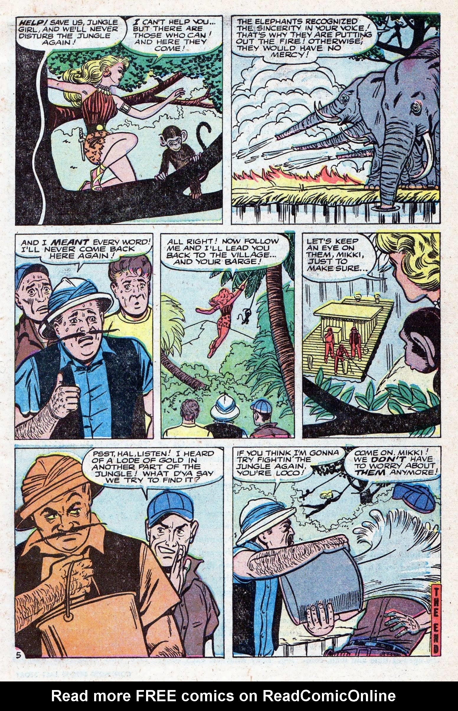 Read online Lorna, The Jungle Girl comic -  Issue #21 - 7