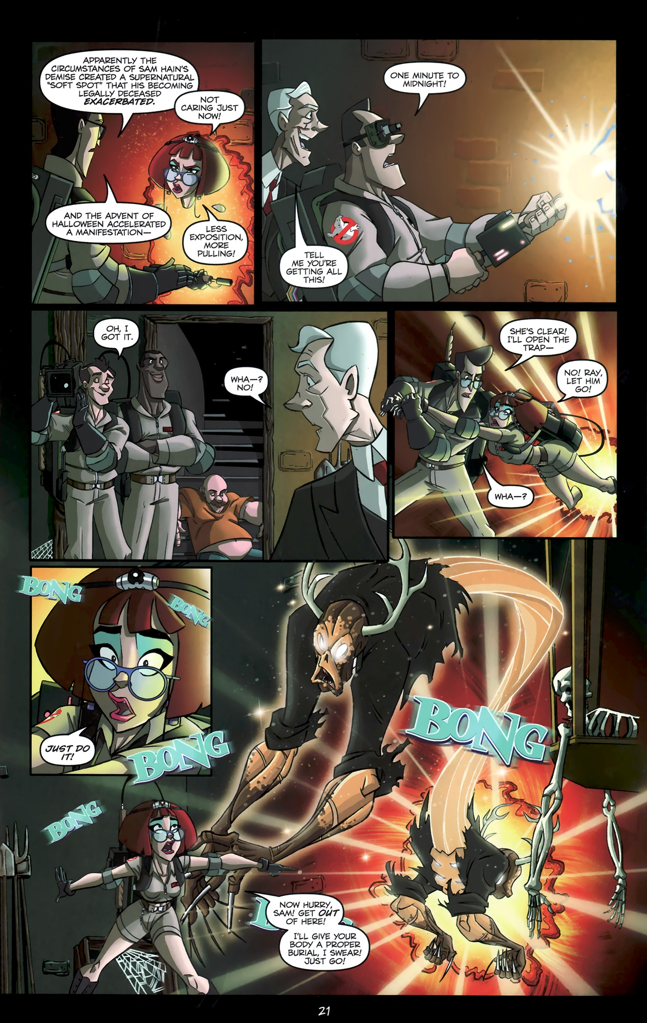 Read online Ghostbusters: What In Samhaim Just Happened?! comic -  Issue # Full - 23