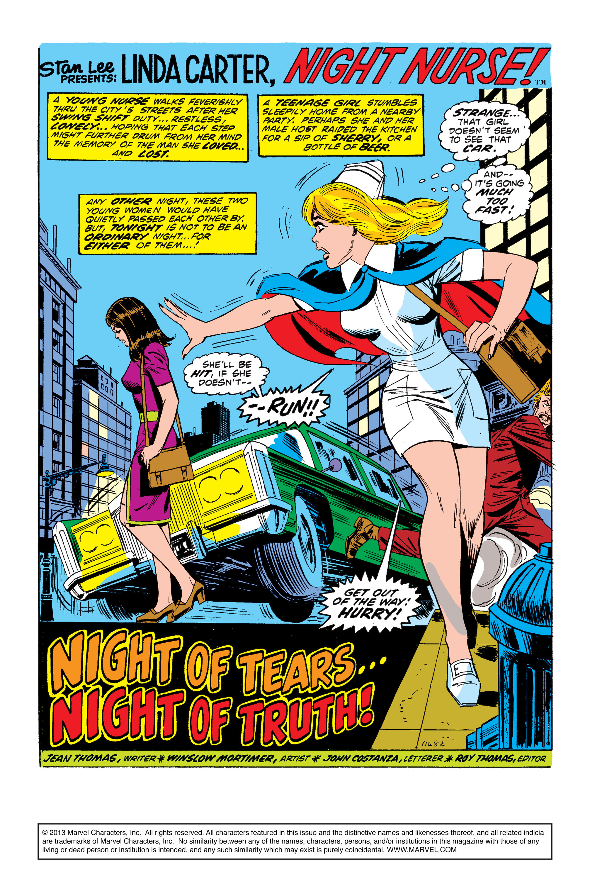 Read online Night Nurse (1972) comic -  Issue #2 - 2