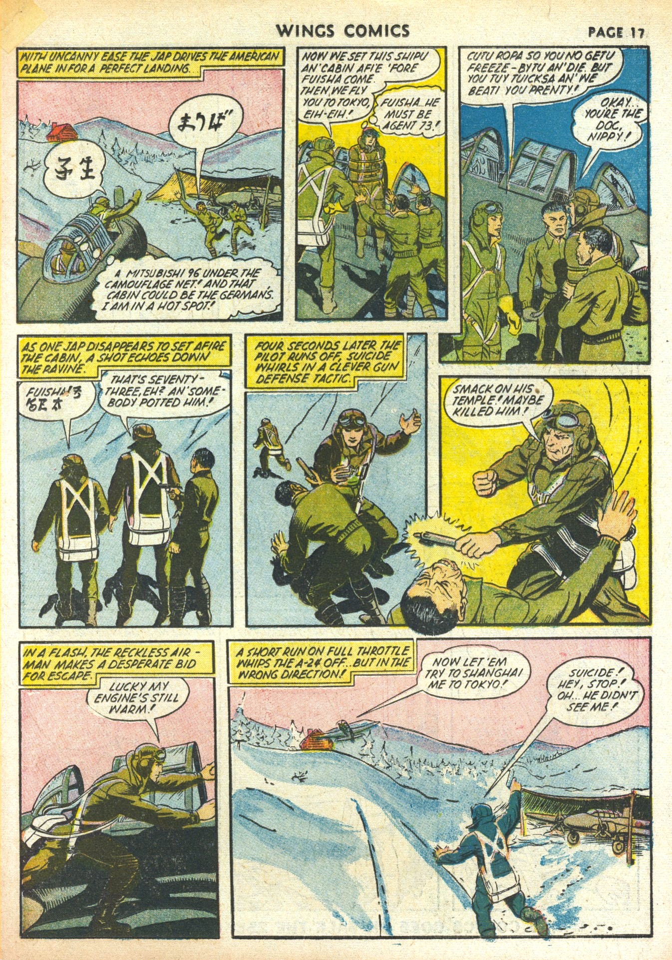 Read online Wings Comics comic -  Issue #30 - 19