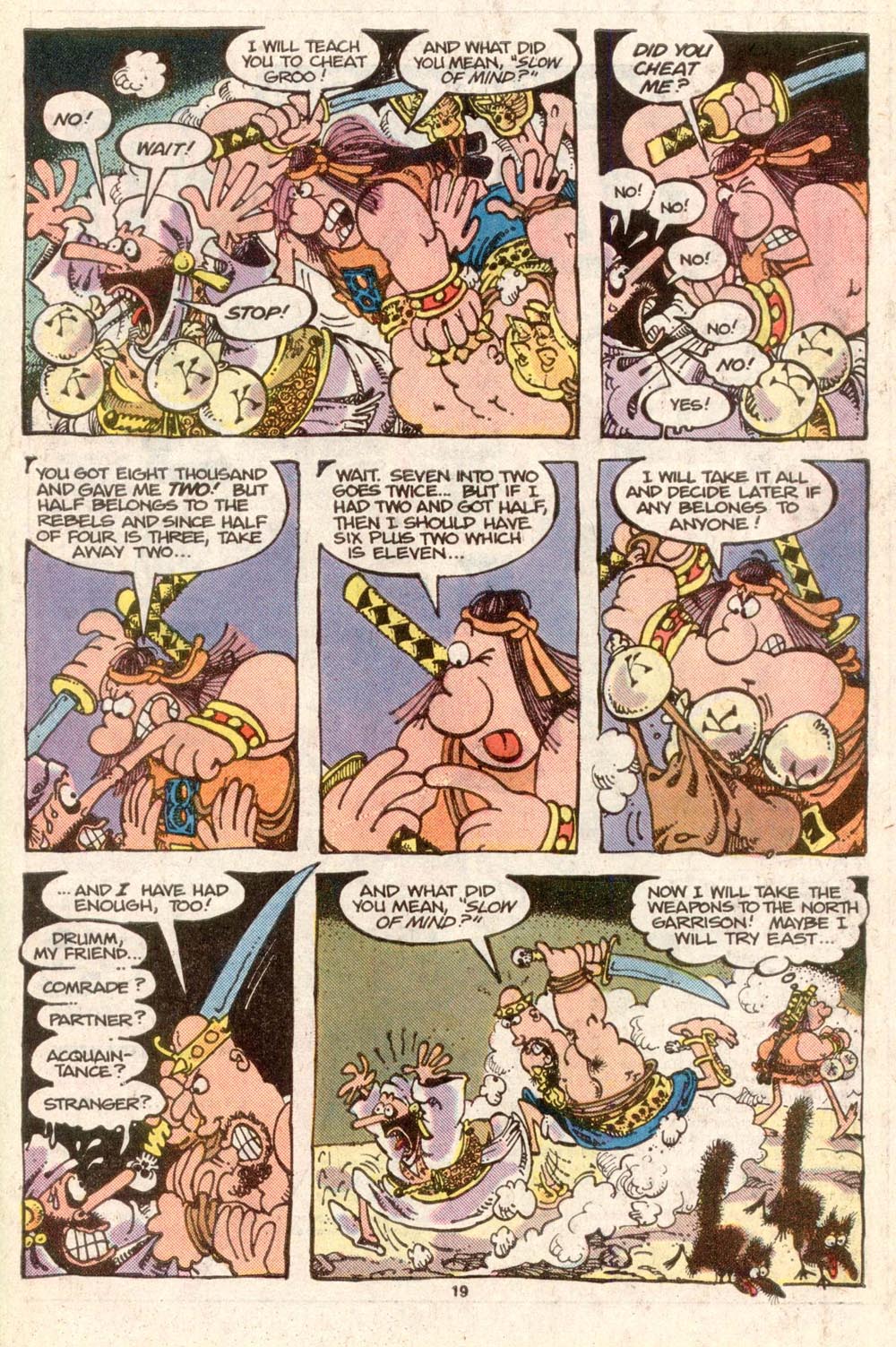 Read online Sergio Aragonés Groo the Wanderer comic -  Issue #31 - 18