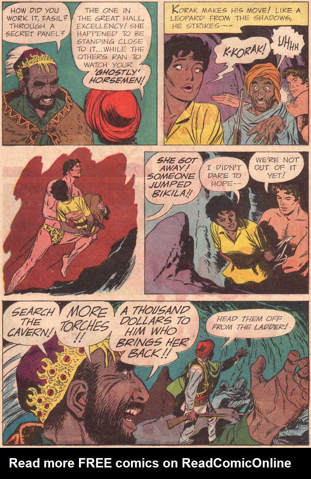 Read online Korak, Son of Tarzan (1964) comic -  Issue #13 - 13