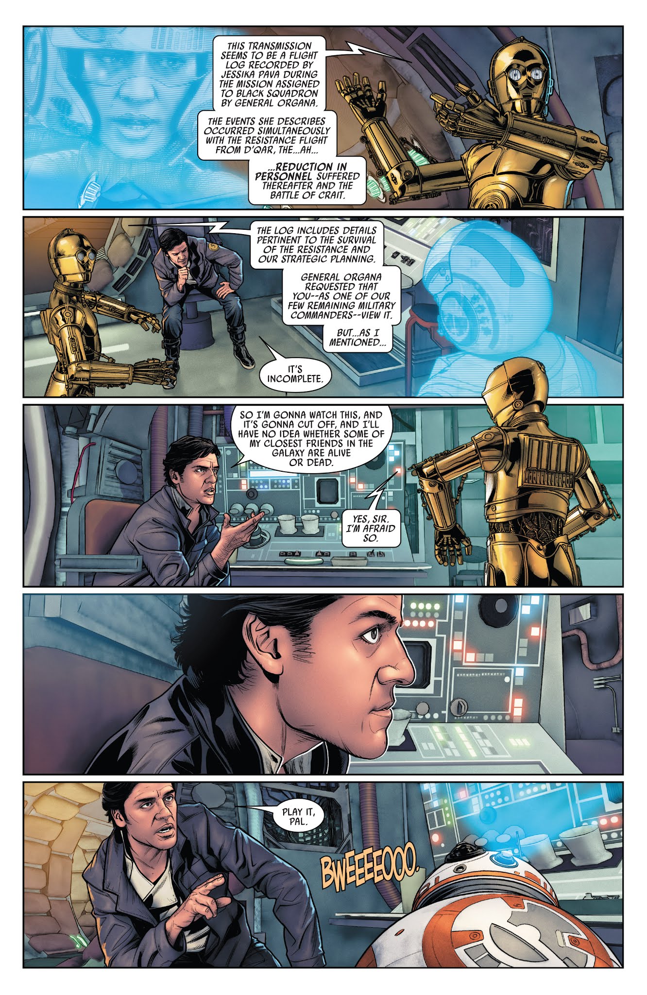 Read online Star Wars: Poe Dameron comic -  Issue #29 - 4