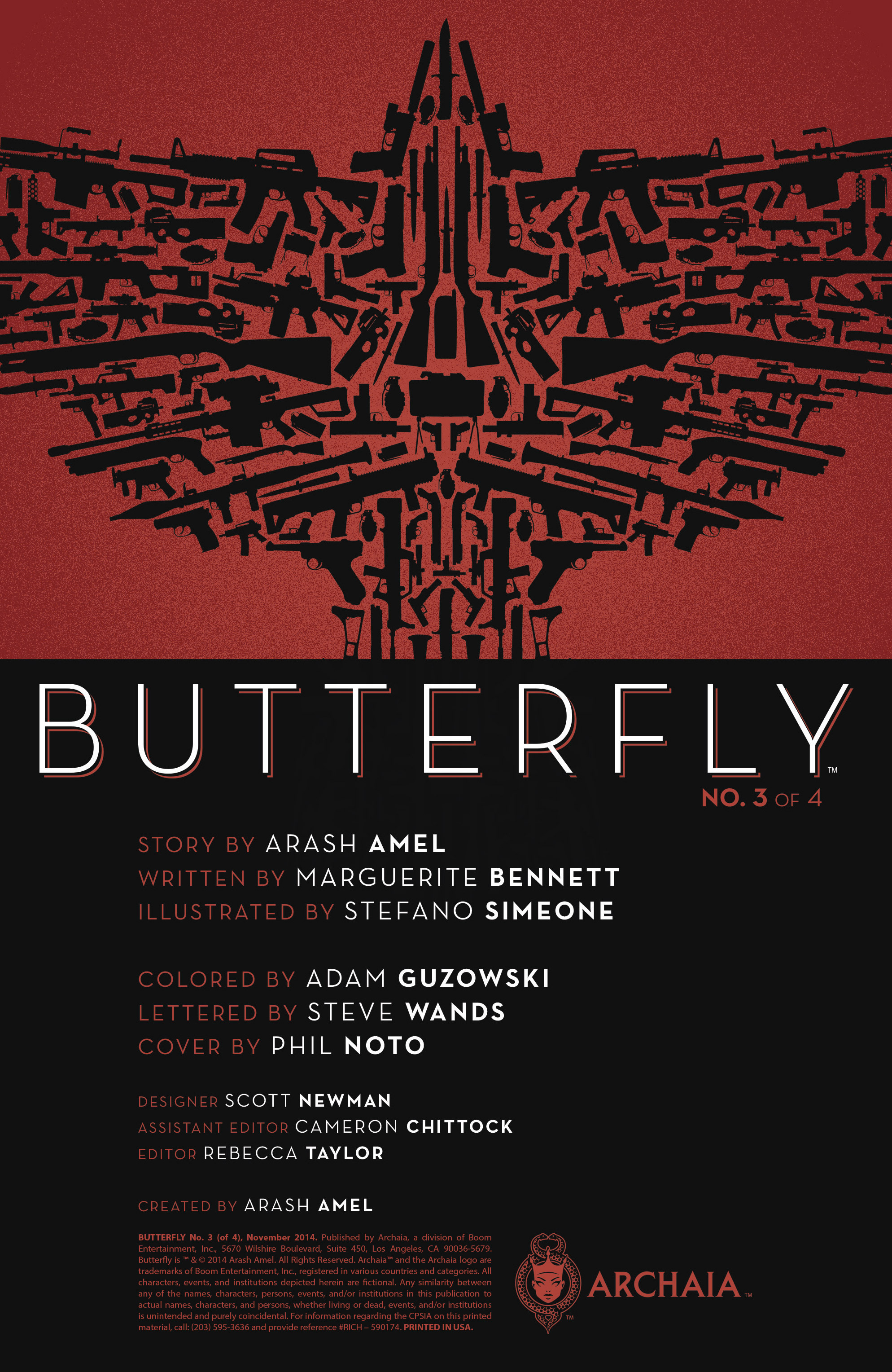Read online Butterfly comic -  Issue #3 - 2