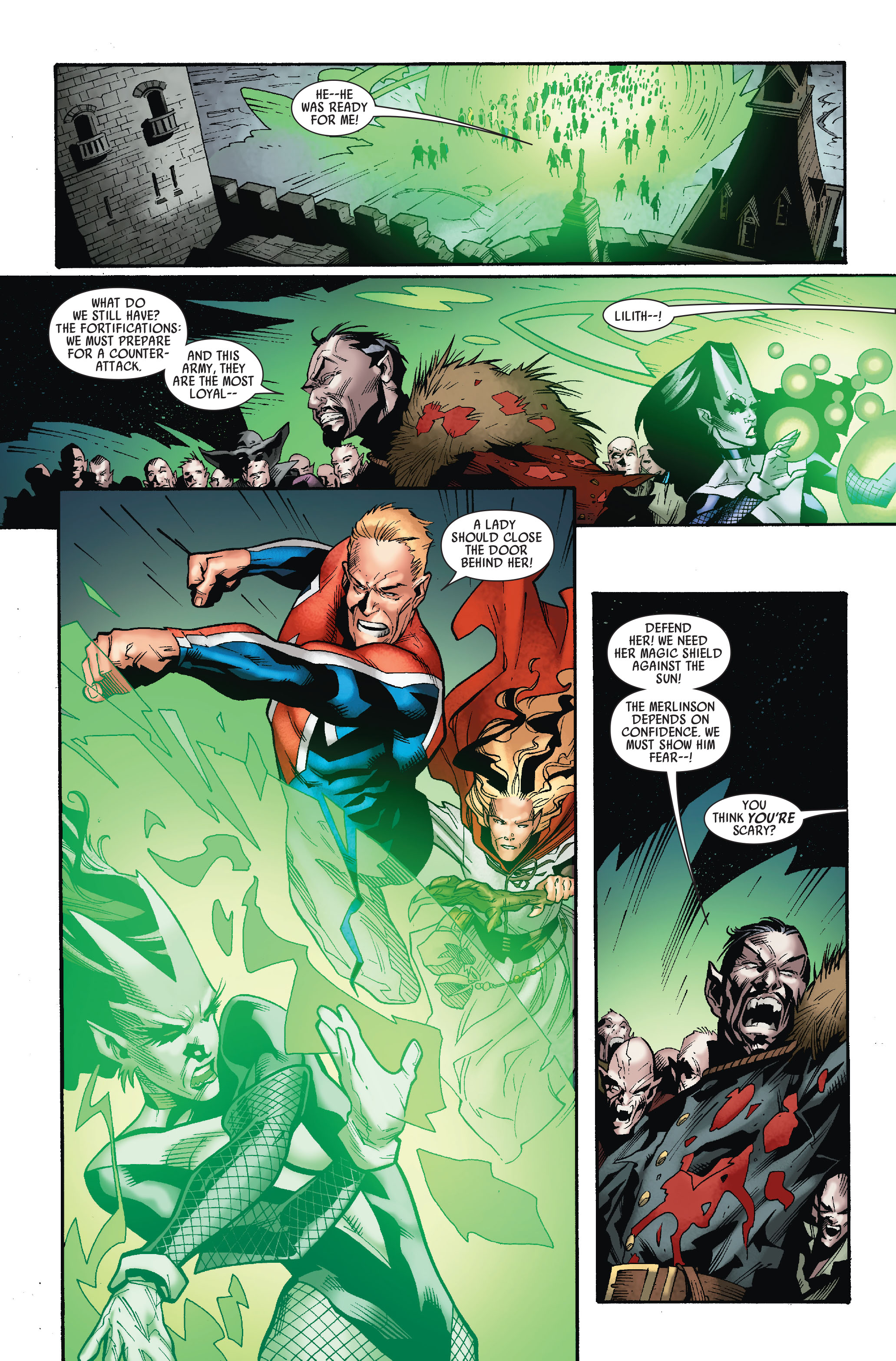 Read online Captain Britain and MI13 comic -  Issue #15 - 12