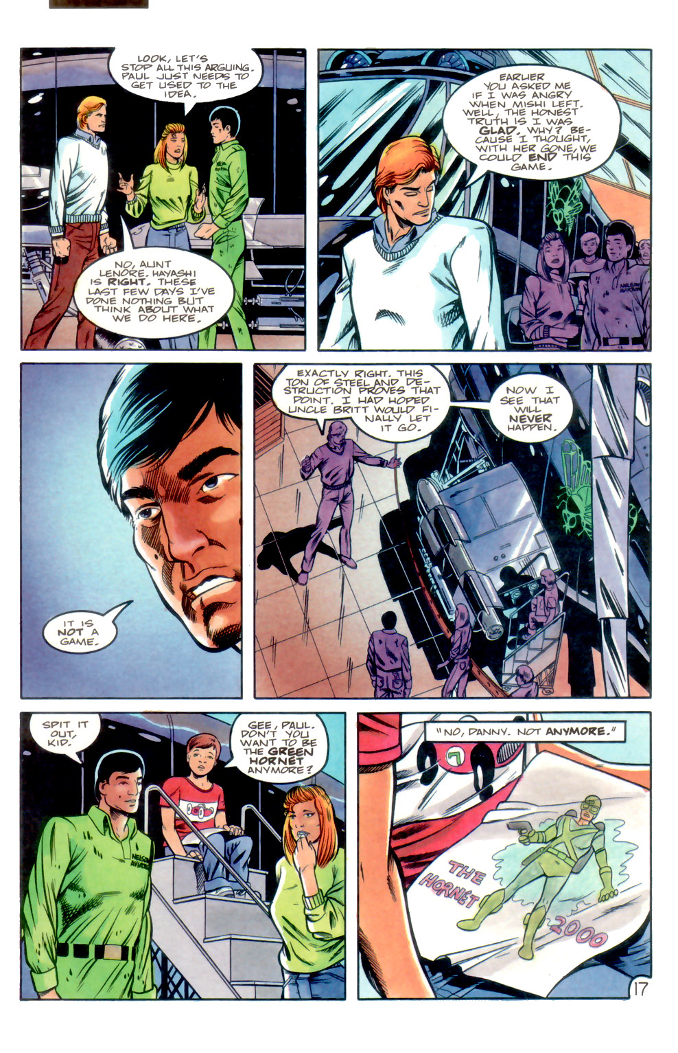 The Green Hornet (1989) issue 11 - Page 17