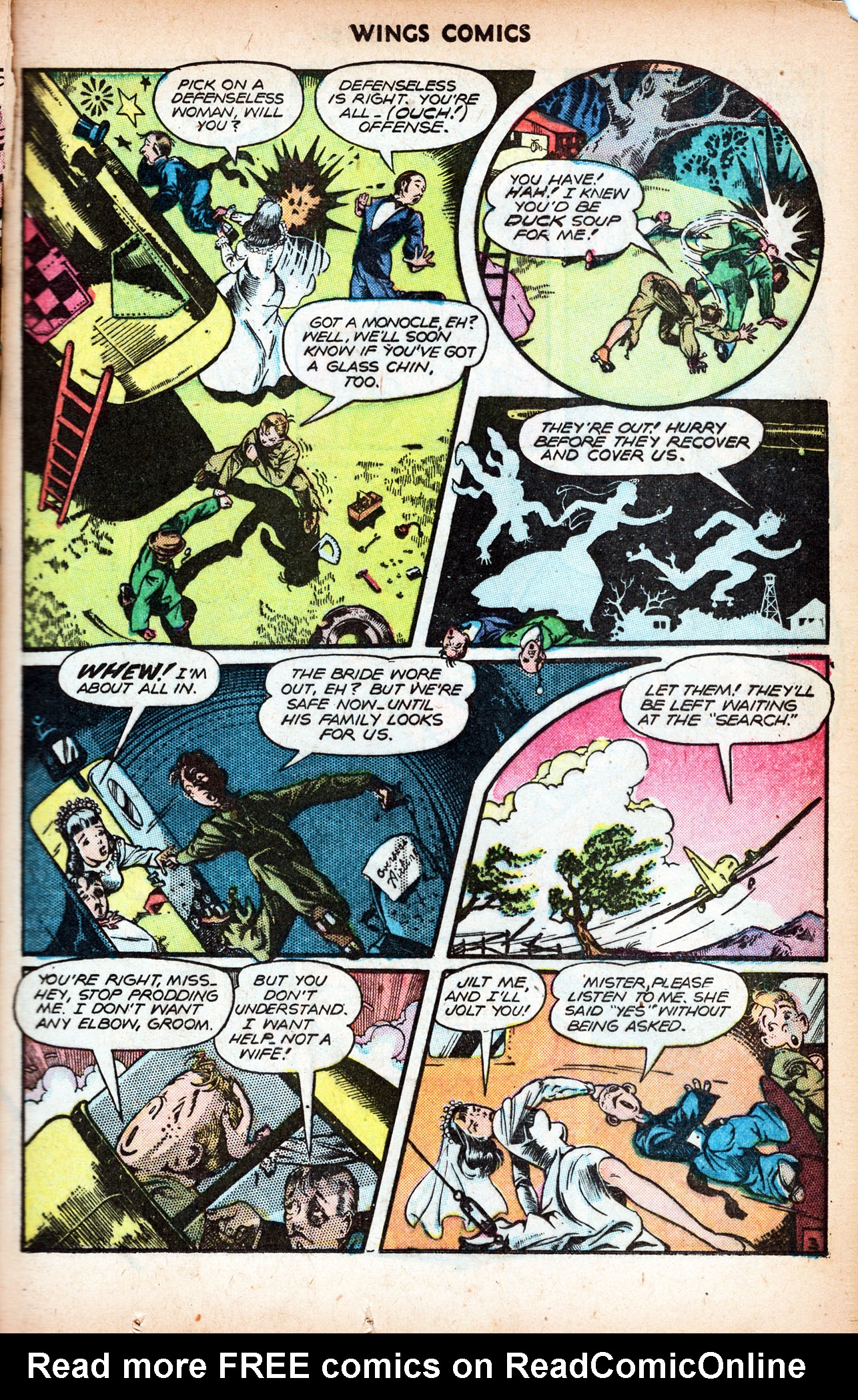 Read online Wings Comics comic -  Issue #80 - 21