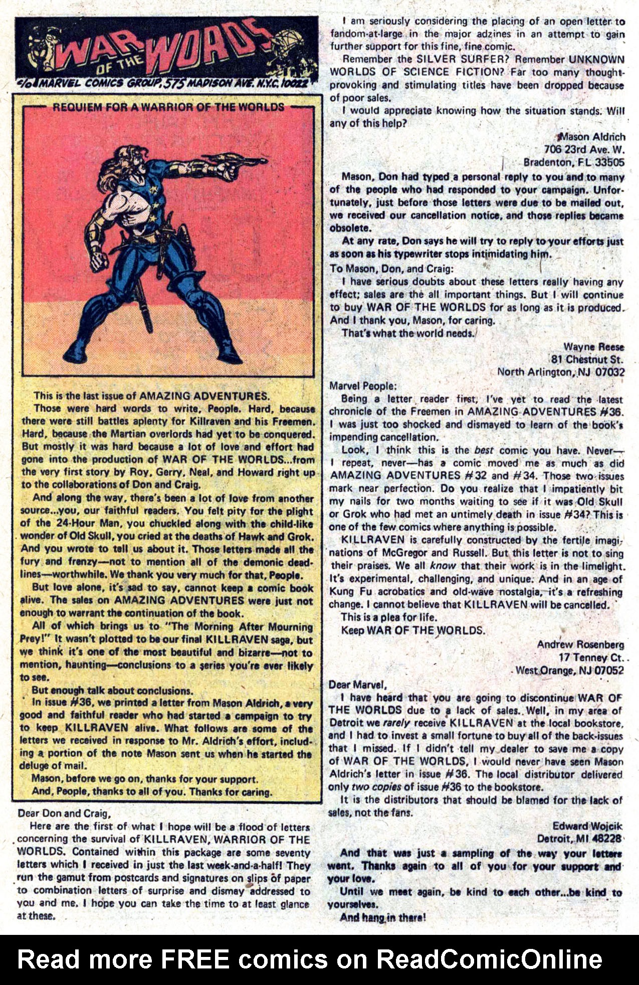 Read online Amazing Adventures (1970) comic -  Issue #39 - 20