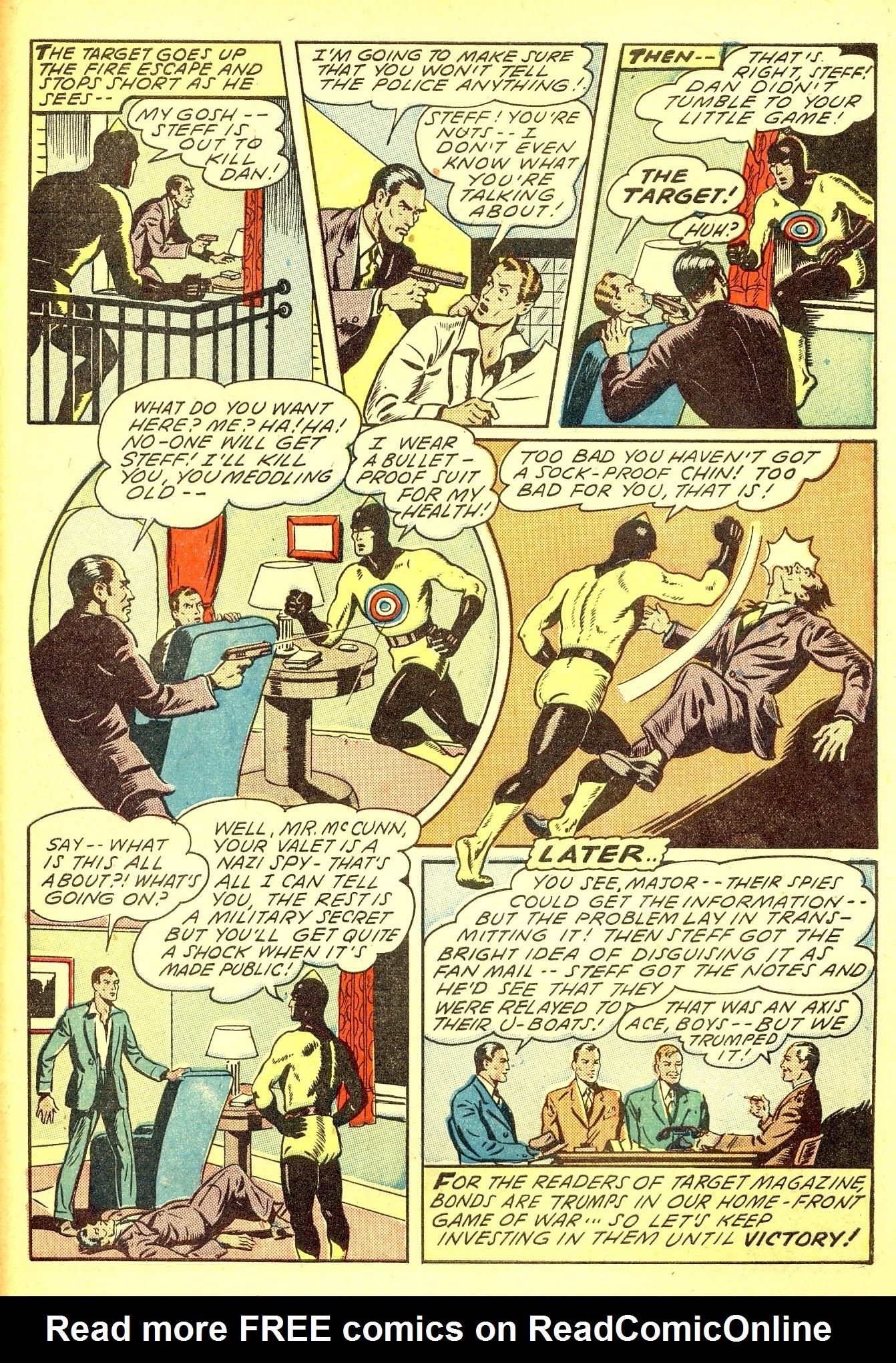Read online Target Comics comic -  Issue #45 - 49