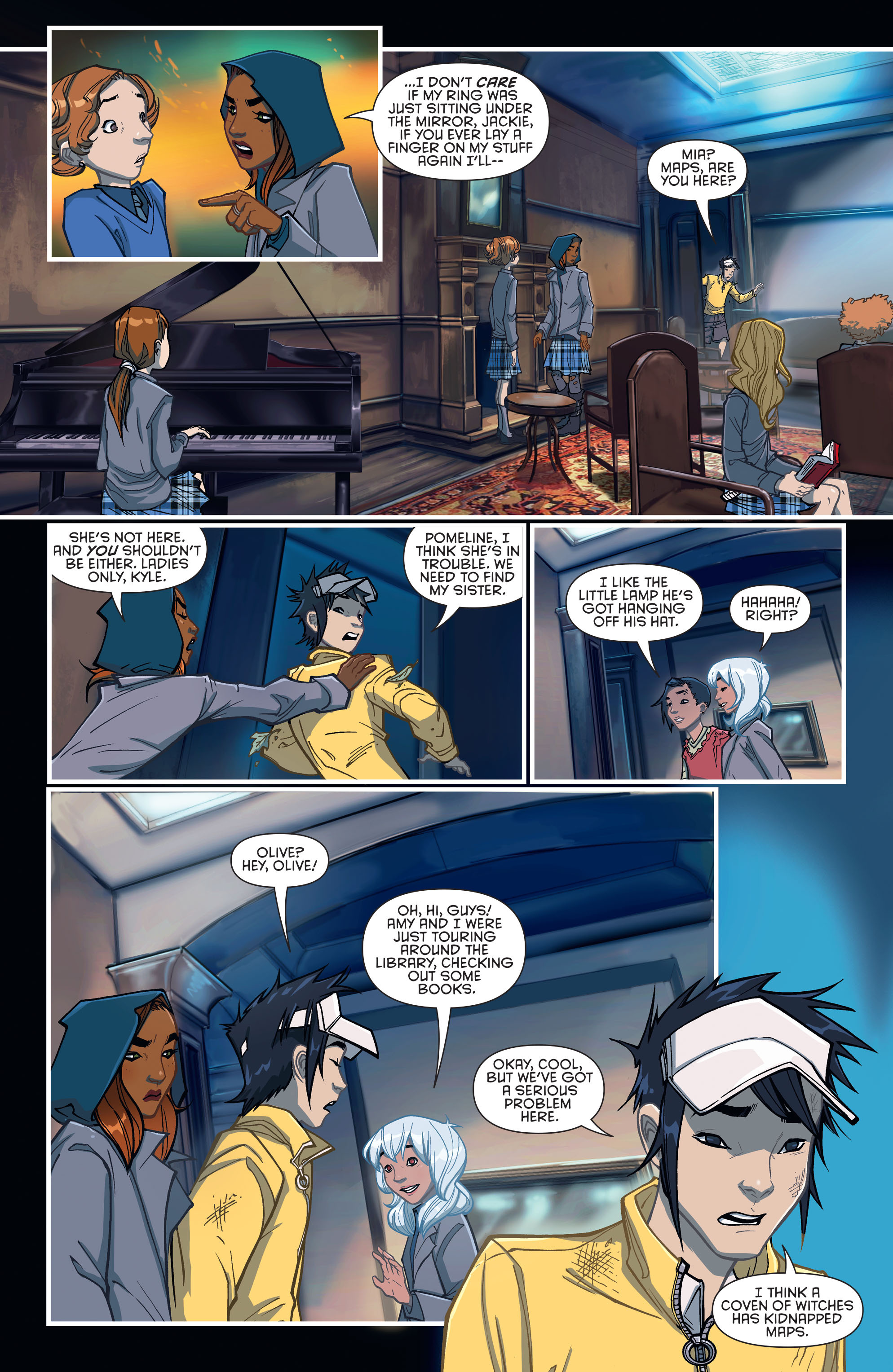 Read online Gotham Academy: Second Semester comic -  Issue #2 - 20