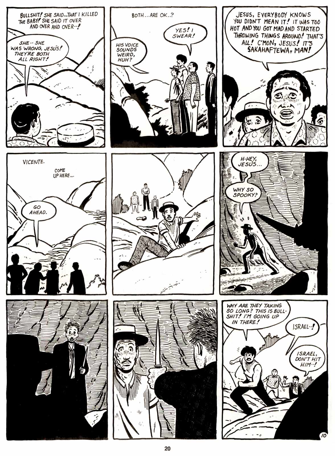 Read online Love and Rockets (1982) comic -  Issue #9 - 22