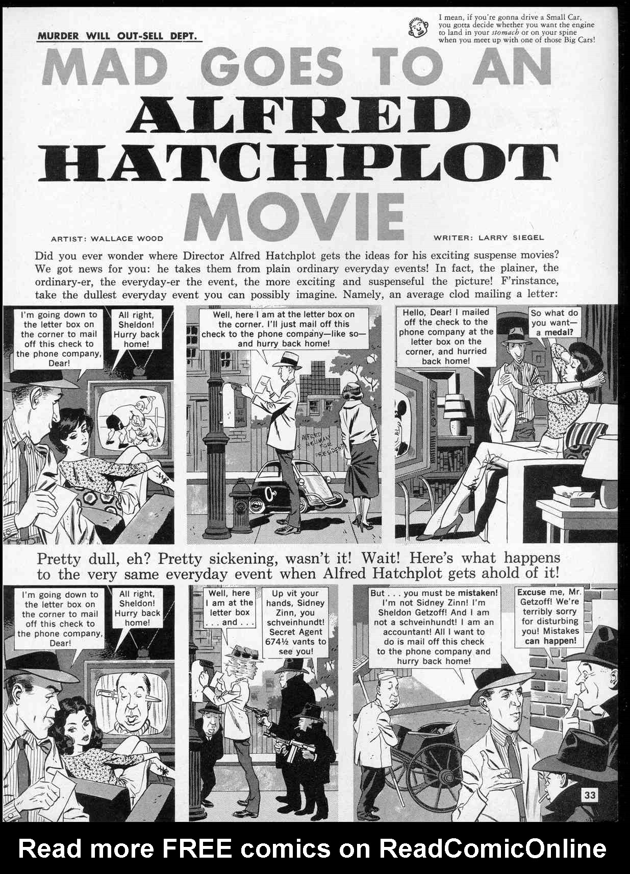 Read online MAD comic -  Issue #53 - 35