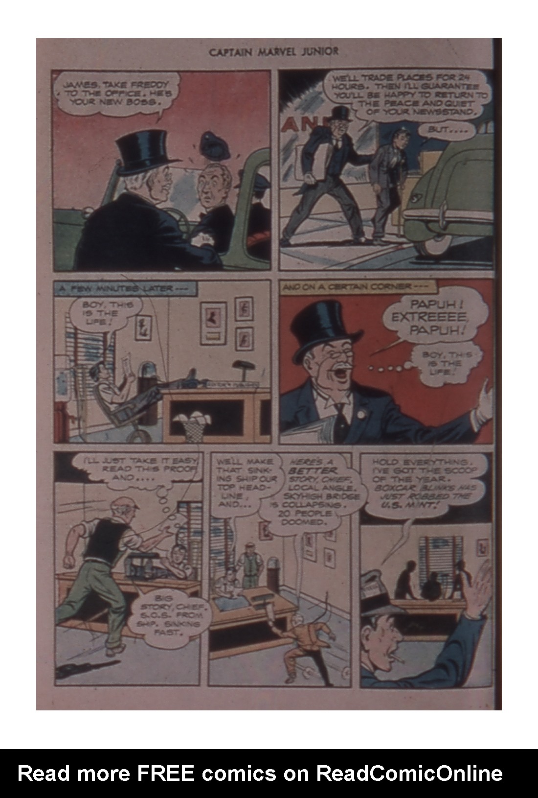 Read online Captain Marvel, Jr. comic -  Issue #59 - 6