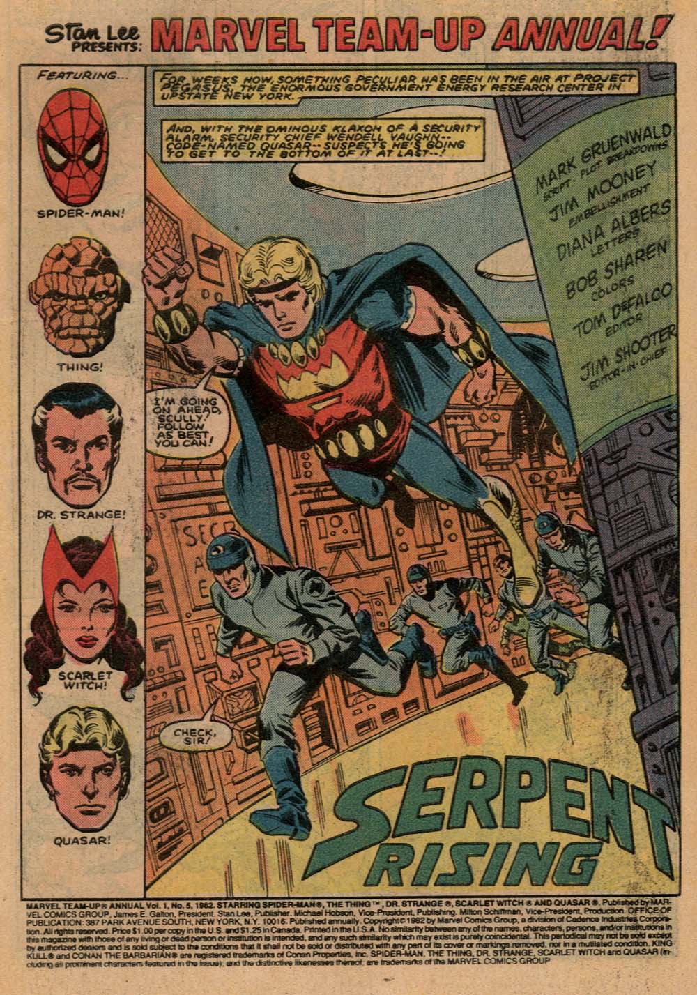 Read online Marvel Team-Up (1972) comic -  Issue # _Annual 5 - 2