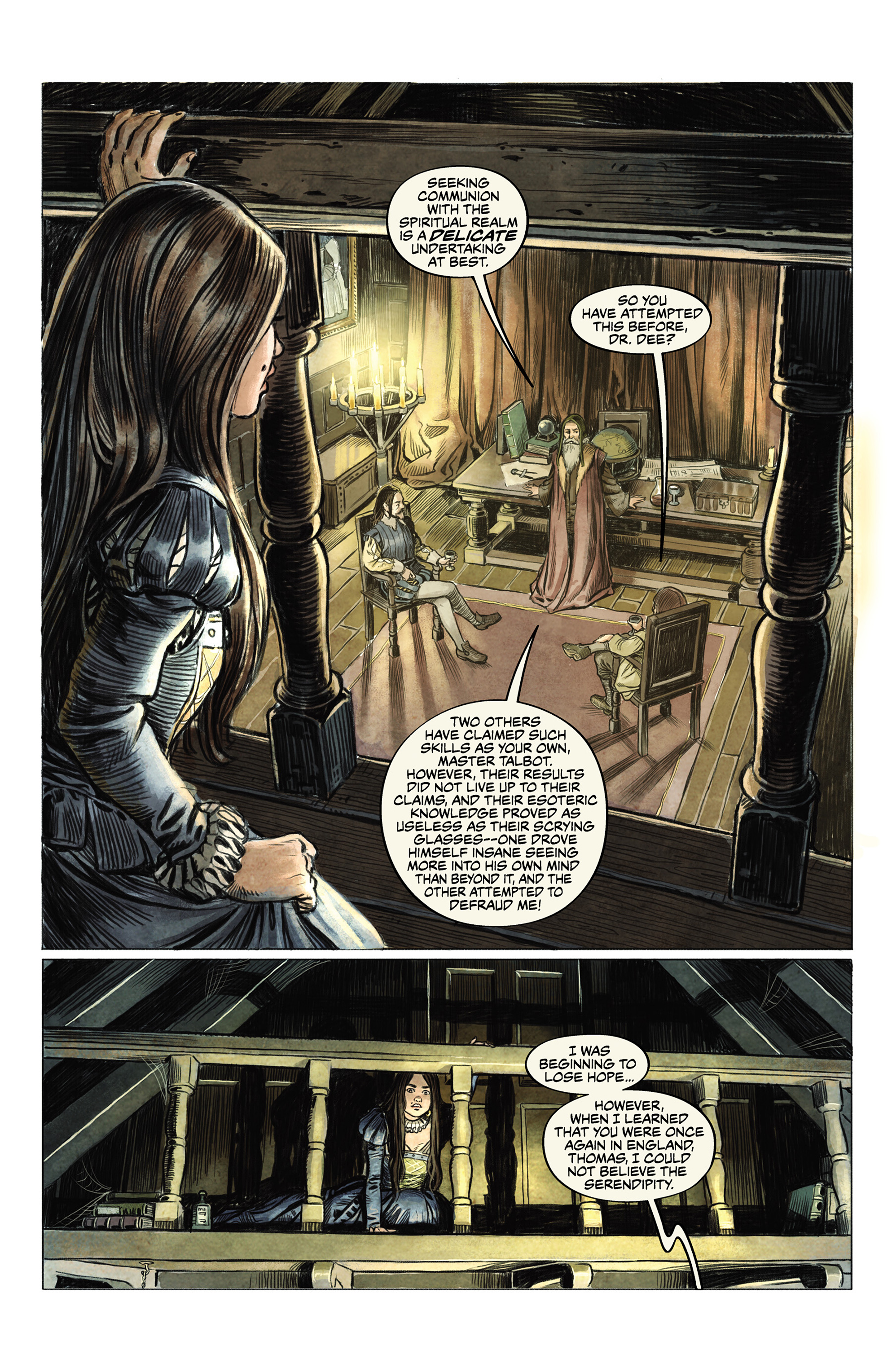 Read online The Shadow Glass comic -  Issue #2 - 8