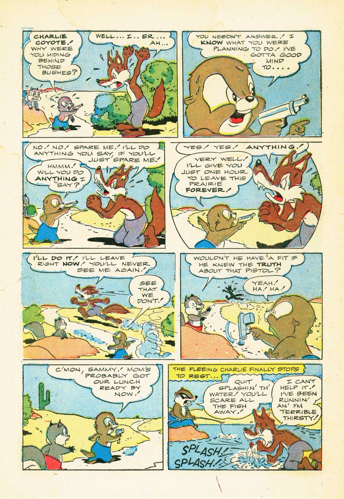 Read online Our Gang Comics comic -  Issue #36 - 47